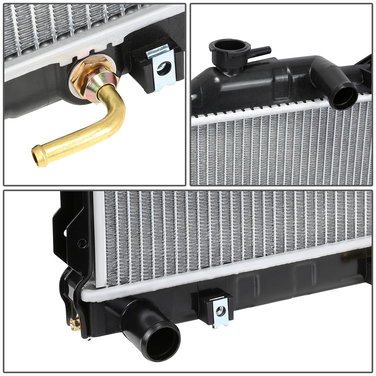 RADIADOR RADIATOR - OEM - 90-97 MAZDA MIATA - FITS AUTOMATIC OR MANUAL TRANSMISSION MODELS - DPI 1140