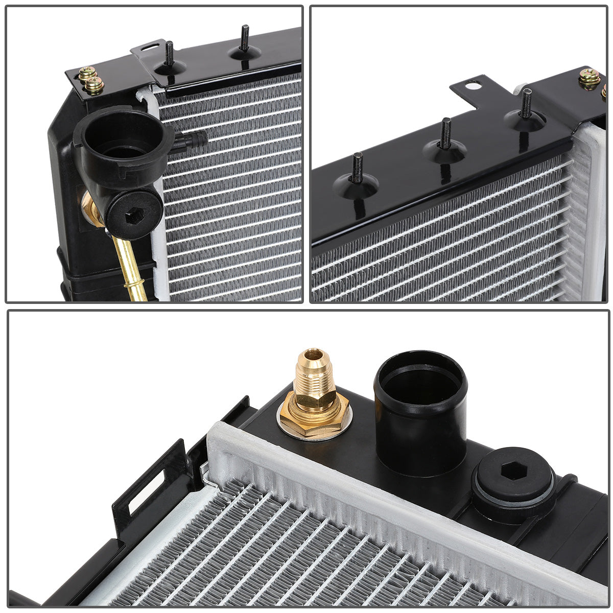RADIADOR RADIATOR - OEM - 91-01 JEEP CHEROKEE AT / 91-92 JEEP COMANCHE AT - DPI 1193