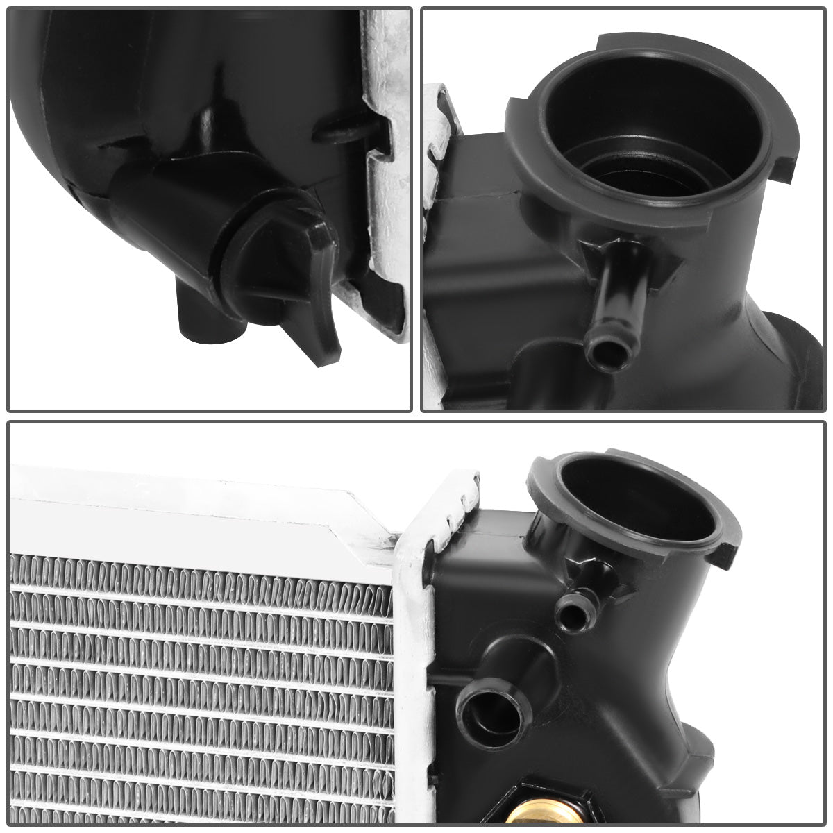 RADIADOR RADIATOR - OEM - 91-93 BUICK ROADMASTER / 91-93 CHEVROLET CAPRICE / 91-92 OLDSMOBILE CUSTOM CRUISER - FOR 5.0 5.7L ENGINES - FOR AUTOMATIC & MANUAL TRANSMISSION MODELS WITHOUT ENGINE OIL COOLER - DPI-1210