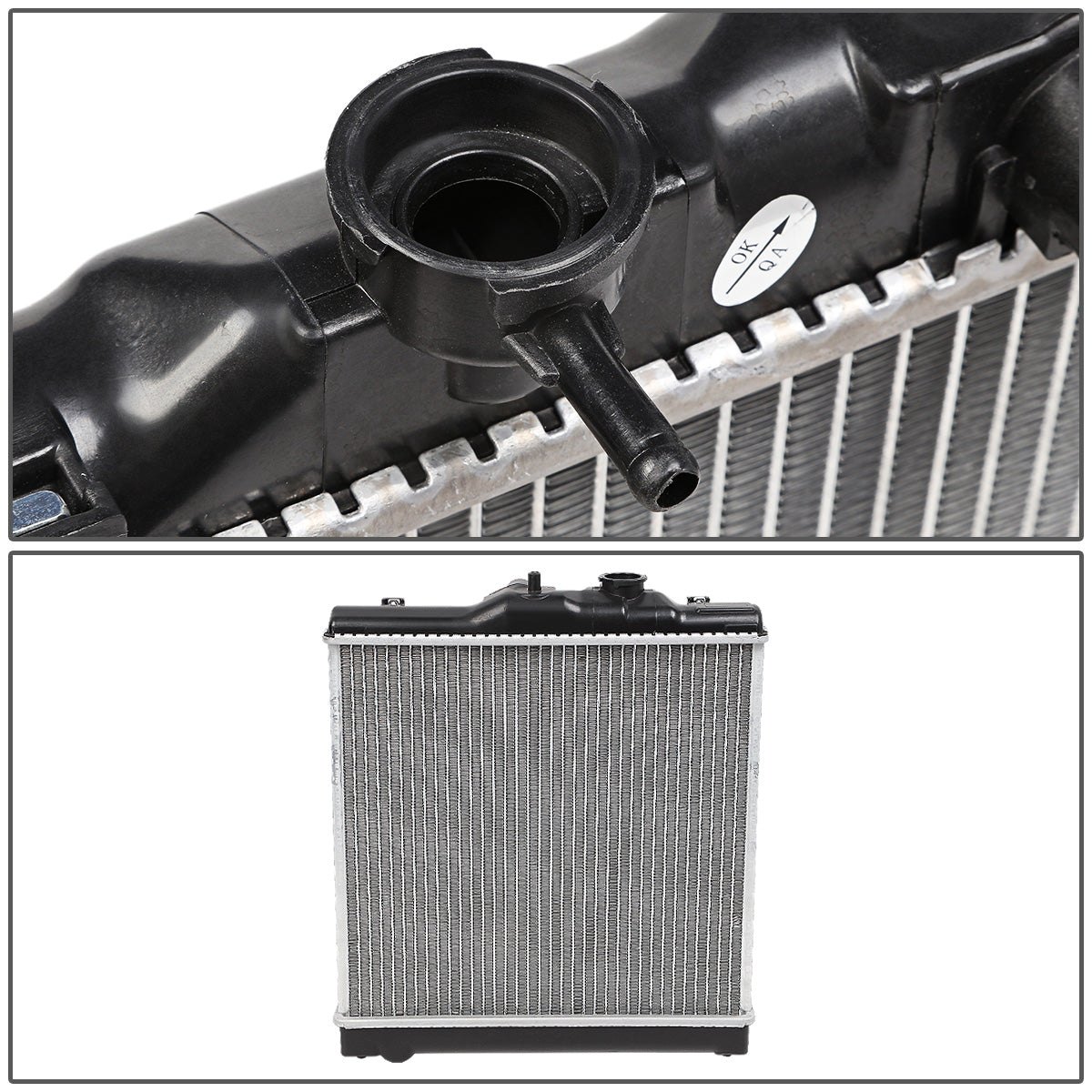 RADIADOR RADIATOR - OEM - 92-00 HONDA CIVIC / 93-97 HONDA CIVIC DEL SOL - FITS AUTOMATIC TRANSMISSION MODELS - DPI 1290