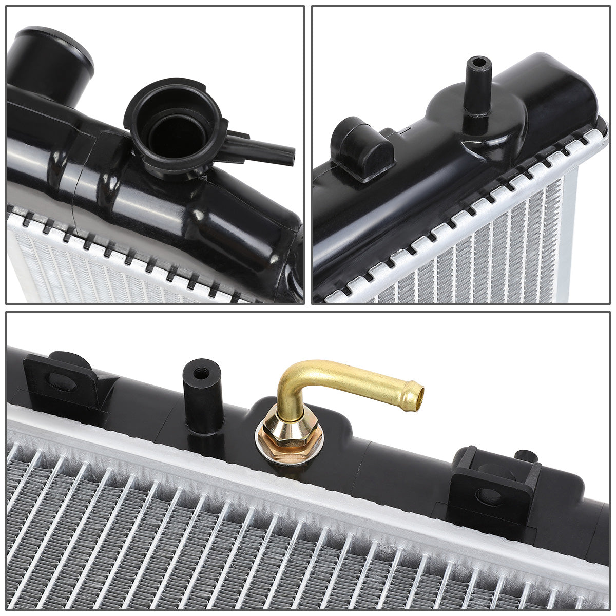 RADIADOR RADIATOR - OEM - 03-08 SUBARU FORESTER 2.5 NON TURBO AT - DPI-13021