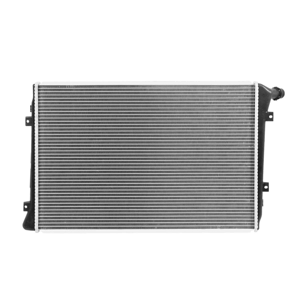 RADIADOR RADIATOR - OEM - 08-10 VOLKSWAGEN BORA / 05-10 VOLKSWAGEN JETTA 2005-2010 - FITS 1.9L TDI WITH 17-1/4" H CORE - FOR AUTOMATIC & MANUAL TRANSMISSION MODELS - DPI-13030