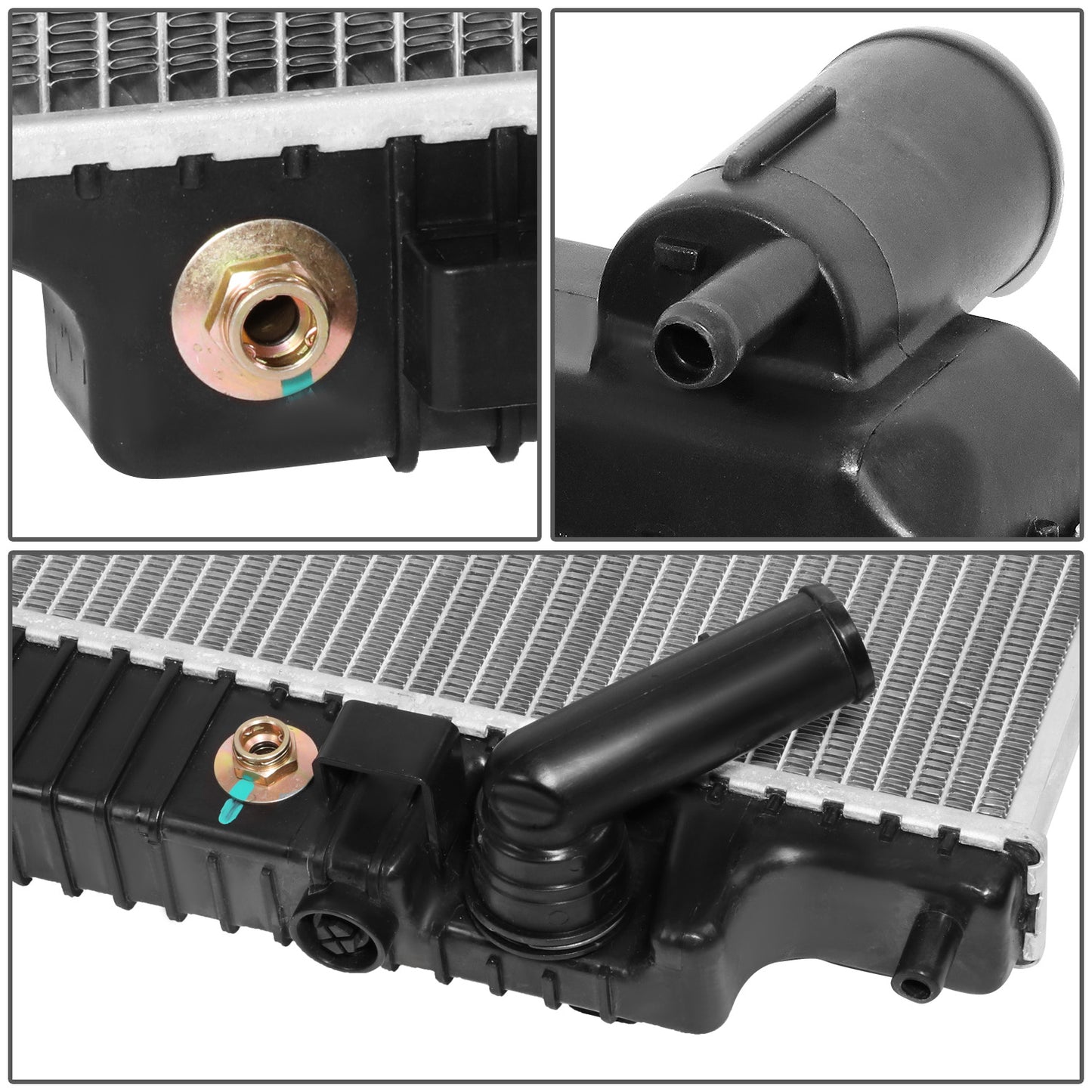 RADIADOR RADIATOR - OEM - 08-09 PONTIAC G8 - FITS AUTOMATIC TRANSMISSION MODELS WITH 3.6L V6