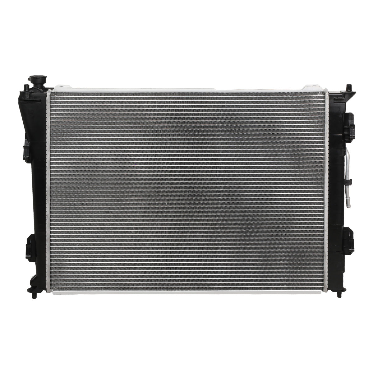 RADIADOR RADIATOR - OEM - 12-17 HYUNDAI AZERA / 11-14 HYUNDAI SONATA / 10-12 HYUNDAI SANTA FE / 14-16 KIA CADENZA / 11-15 KIA OPTIMA - 2.4L 3.3L 3.5L - FITS AUTOMATIC TRANSMISSION MODELS - DPI-13191