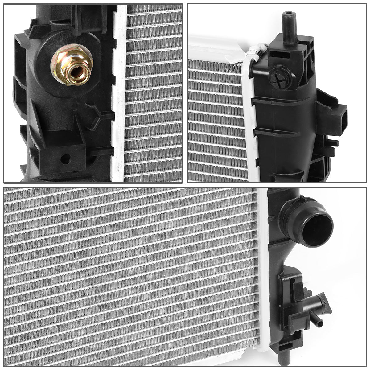 RADIADOR RADIATOR - OEM - 11-15 CHEVY CRUZE 1.4 1.8 - 2016 CHEVY CRUZE LIMITED 1.4 1.8 - FITS AUTOMATIC & MANUAL TRANSMISSION MODELS - DPI-13197