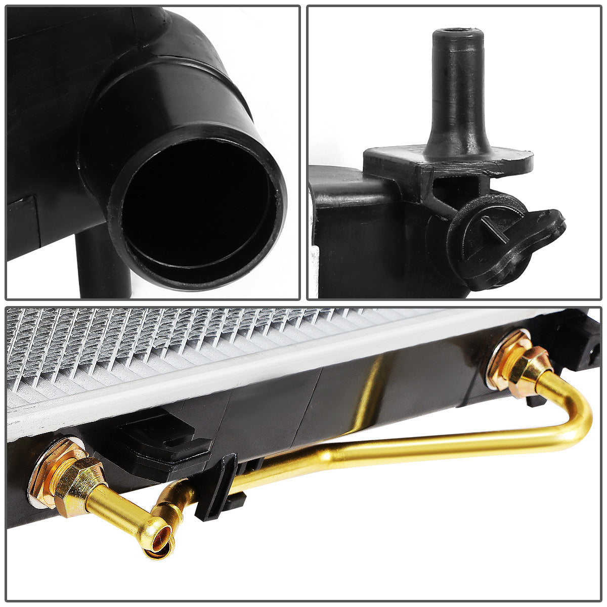 RADIADOR RADIATOR - OEM - 11-13 HYUNDAI ELANTRA / 2013 HYUNDAI ELANTRA COUPE - FITS AUTOMATIC OR MANUAL TRANSMISSION MODELS - DPI-13202