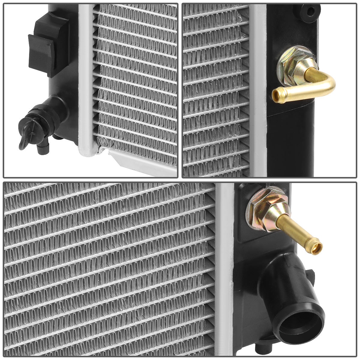 RADIADOR RADIATOR - OEM - 12-19 NISSAN MARCH / 15-19 NISSAN MICRA / 14-19 NISSAN NOTE / 12-19 NISSAN VERSA - WITH AUTOMATIC OR MANUAL TRANSMISSION - DPI 13260