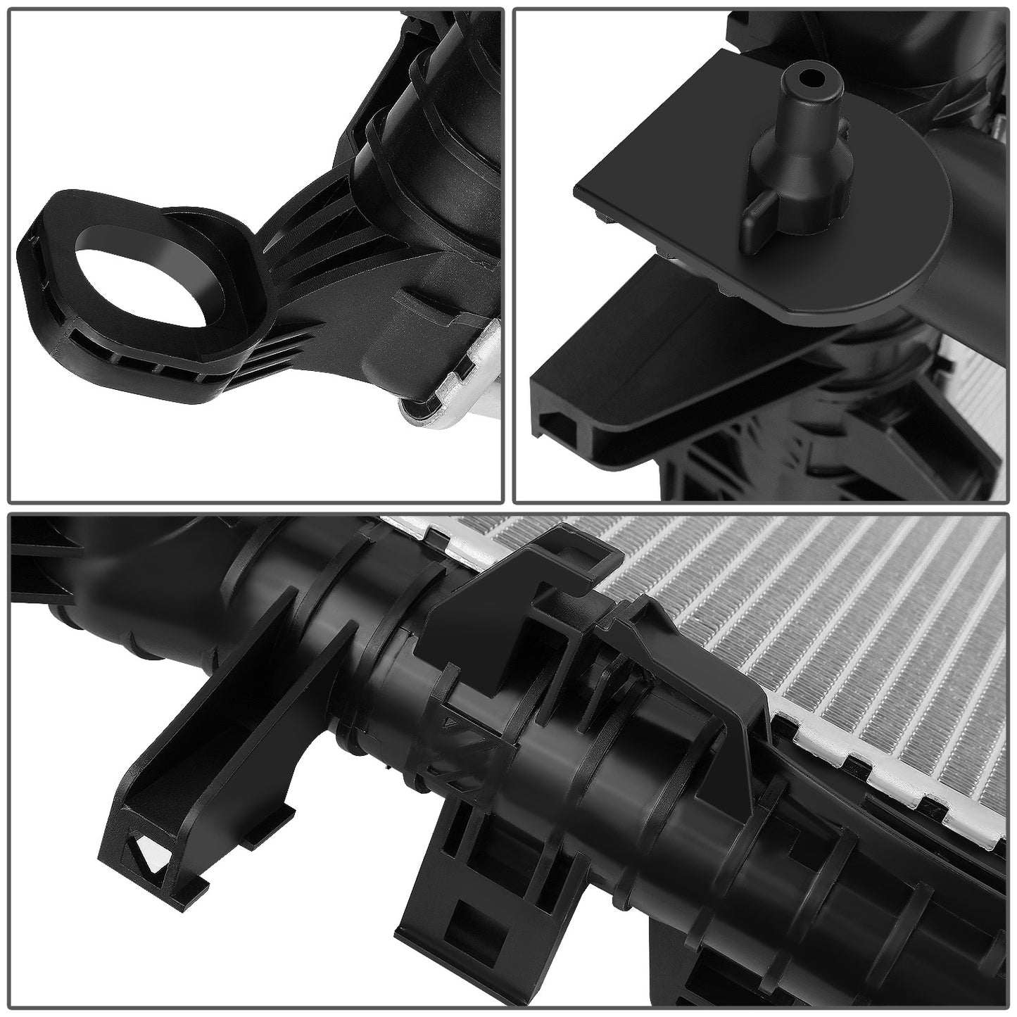 RADIADOR RADIATOR - OEM - 2008 AUDI A5 QUATTRO / 12-18 AUDI A6 QUATTRO / 12-18 AUDI A7 QUATTRO / 10-16 AUDI S4 / 11-17 AUDI S5 - FITS AWD MODELS WITH V6 ENGINE - DPI-13276