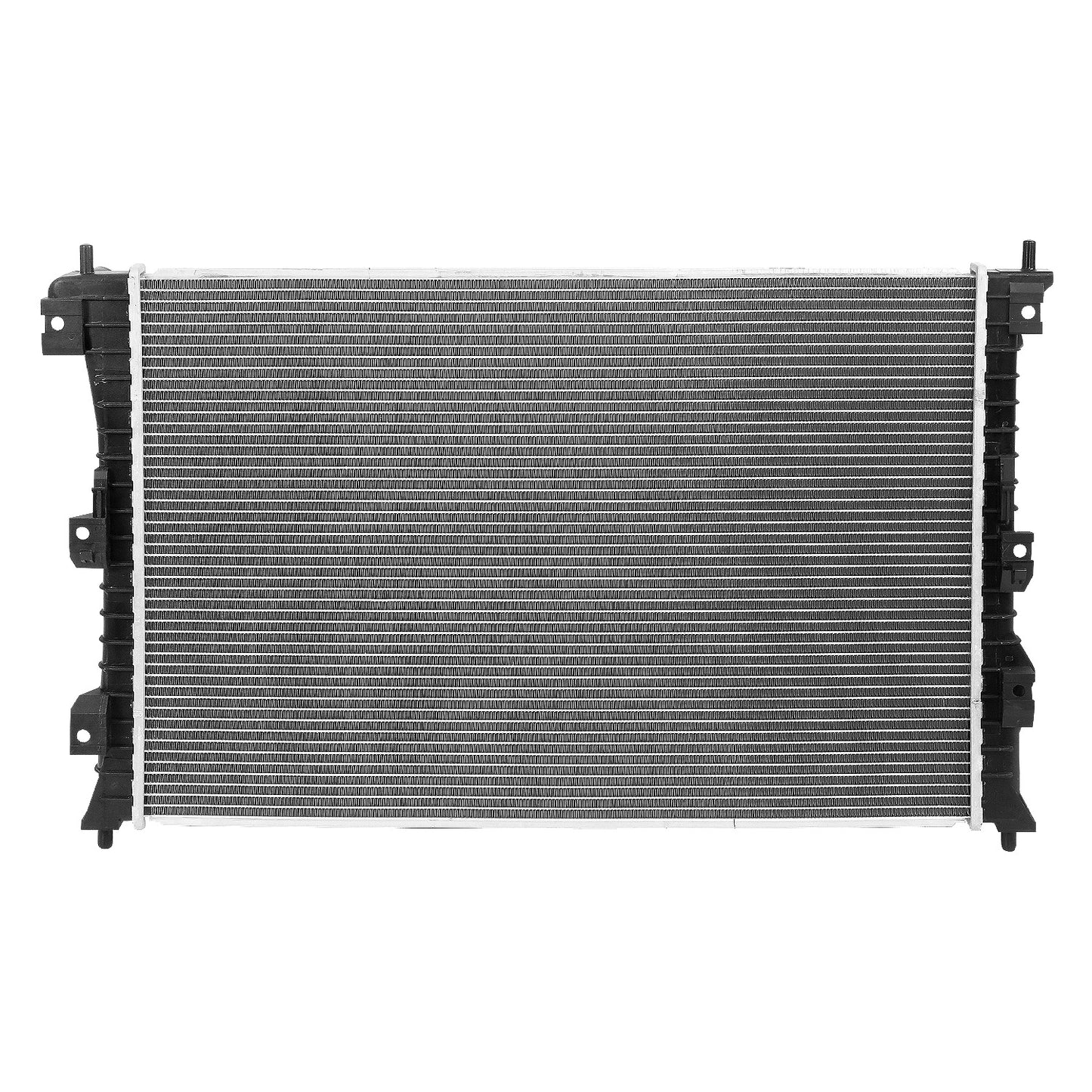 RADIADOR RADIATOR - OEM - 12-16 FORD EXPLORER / 16-18 FORD POLICE INTERCEPTOR - FITS 2.0L, 3.5L TURBO MODELS WITH AUTOMATIC TRANSMISSION - FITS MODELS W/O POWER TAKE OFF, W/O COOLANT OUTLET PORT