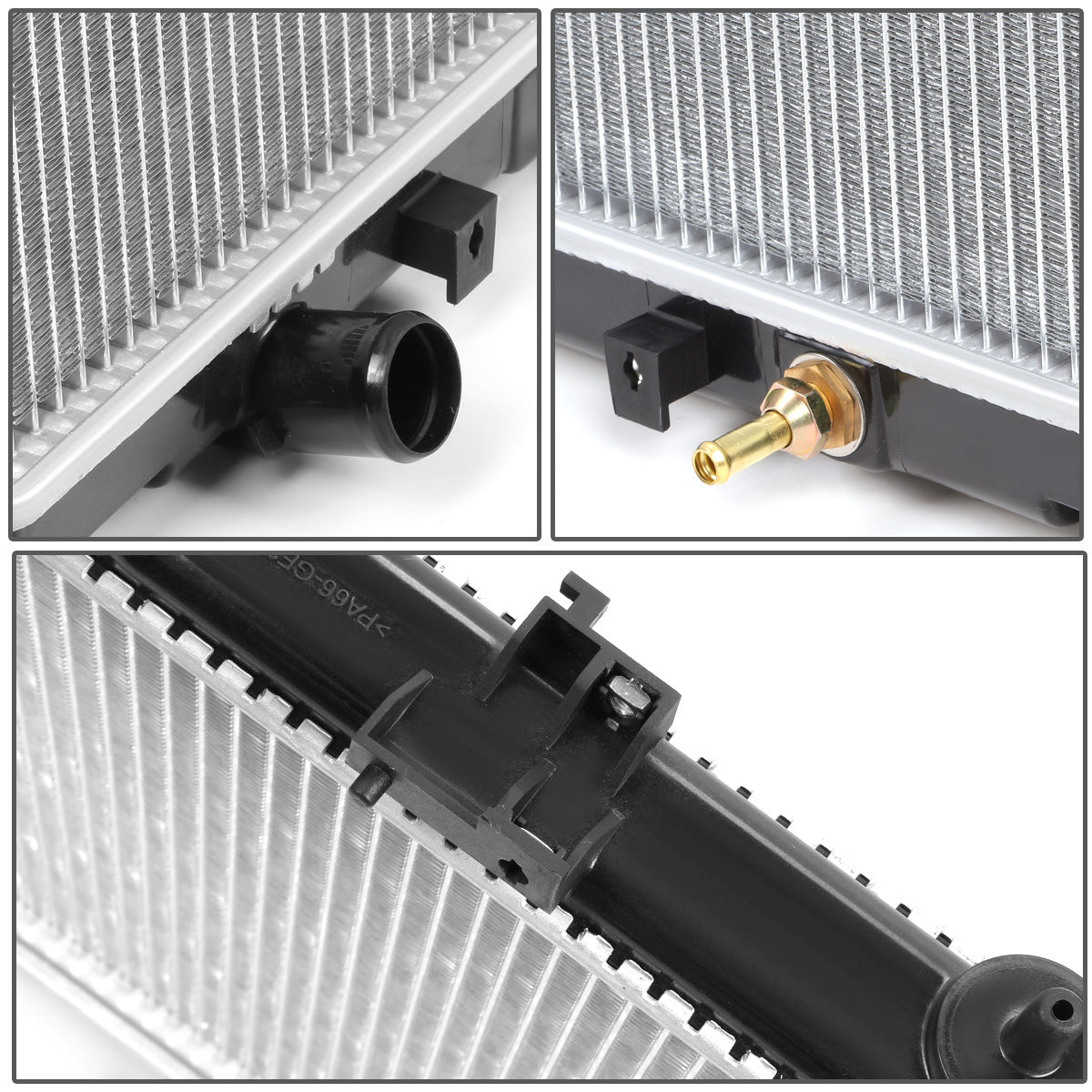 RADIADOR RADIATOR - OEM - 11-13 MAZDA 6 - FITS AUTOMATIC OR MANUAL TRANSMISSION MODELS - DPI - 13389