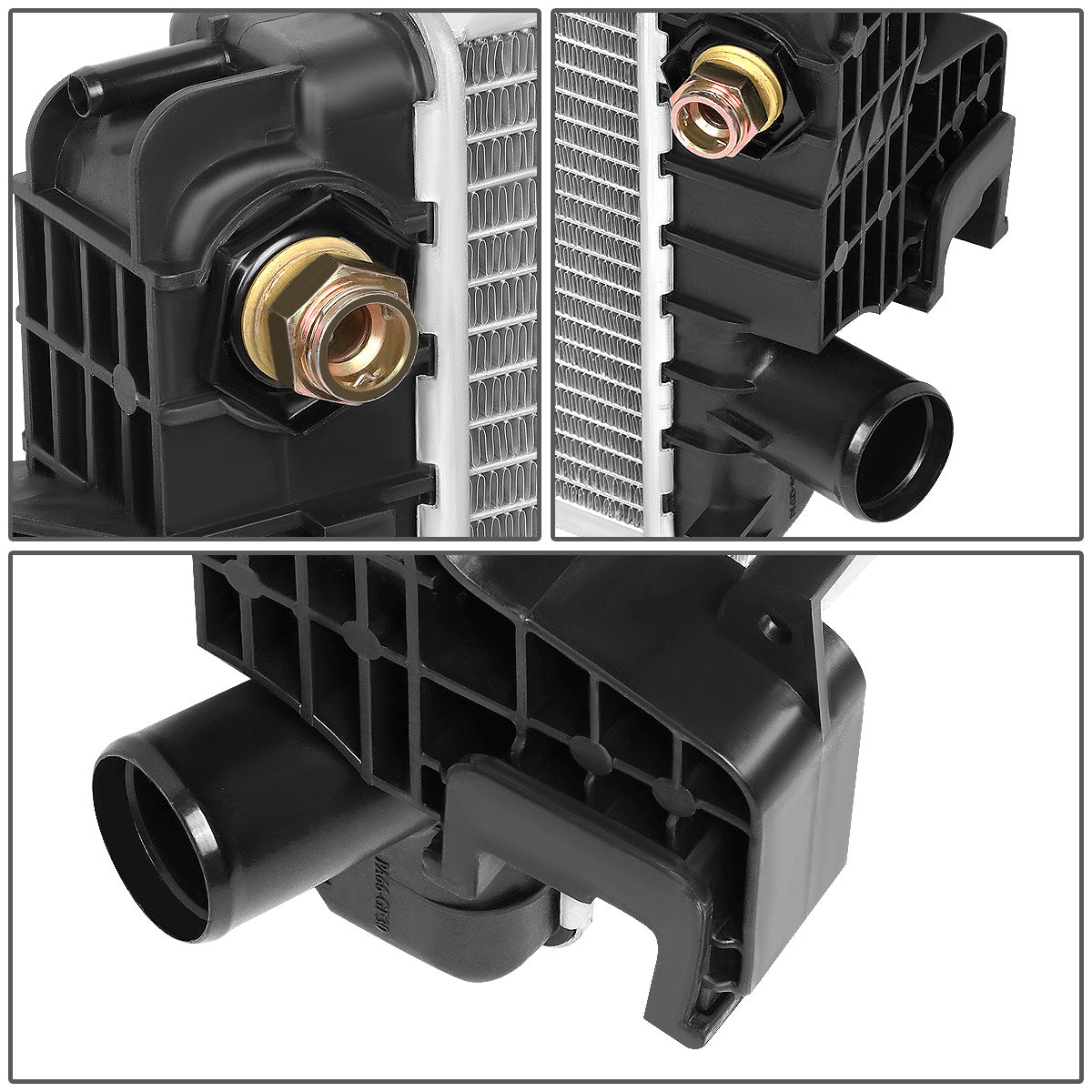 RADIADOR RADIATOR - OEM - 13-18 RAM 2500 / 13-18 RAM 3500 / 13-18 RAM 4500 / 13-18 RAM 5500 - 6.7L - WITH AUTOMATIC OR MANUAL TRANSMISSION - DPI 13490