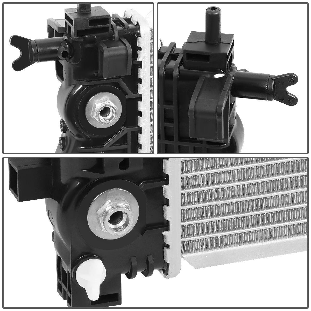 RADIADOR RADIATOR - OEM - 16-19 BUICK CASCADA / 14-15 CHEVROLET CRUZE / 2016 CHEVROLET CRUZE LIMITED - FITS 1.6L AUTOMATIC - DPI 13509