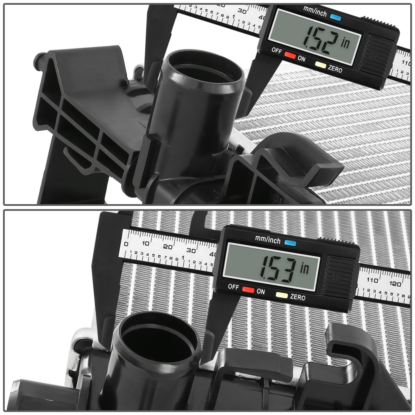RADIADOR RADIATOR - OEM - 16-21 DODGE DURANGO V6 3.6L / JEEP GRAND CHEROKEE V6 3.6L / 22- JEEP GRAND CHEROKEE WK V6 3.6L - DPI,13656