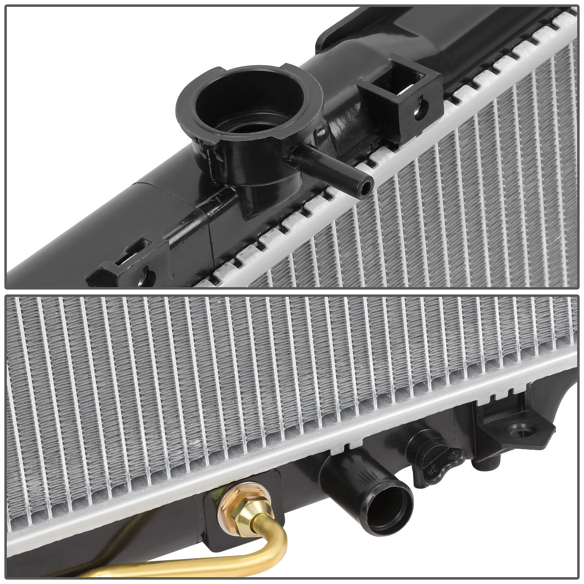 RADIADOR RADIATOR - OEM - 95-98 MAZDA PROTEGE - FOR AUTOMATIC & MANUAL TRANSMISSION MODELS - DPI-1704