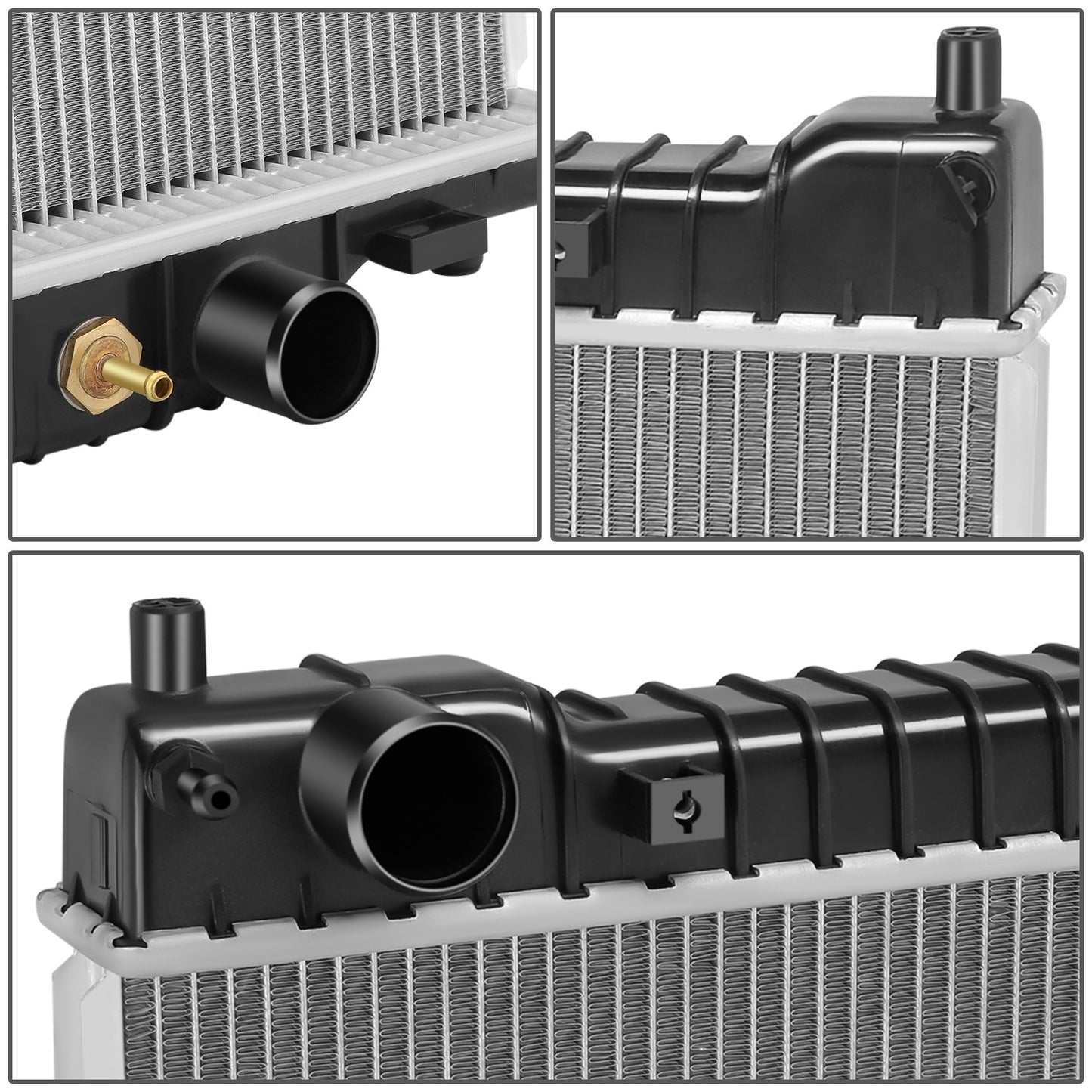 RADIADOR RADIATOR - OEM - FORD E-350 ECONOLINE 1995-1996 / FORD ECONOLINE CLUB WAGON 1995-1996 - 7.3L DIESEL - DPI-1724