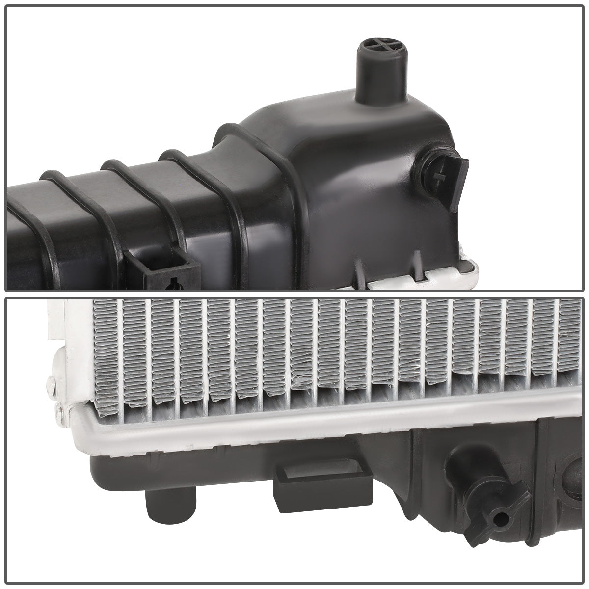 RADIADOR RADIATOR - OEM - 95-97 FORD F-250, F-350 SUPER DUTY - FITS AUTOMATIC / MANUAL TRANSMISSION W/ 7.3L DIESEL
