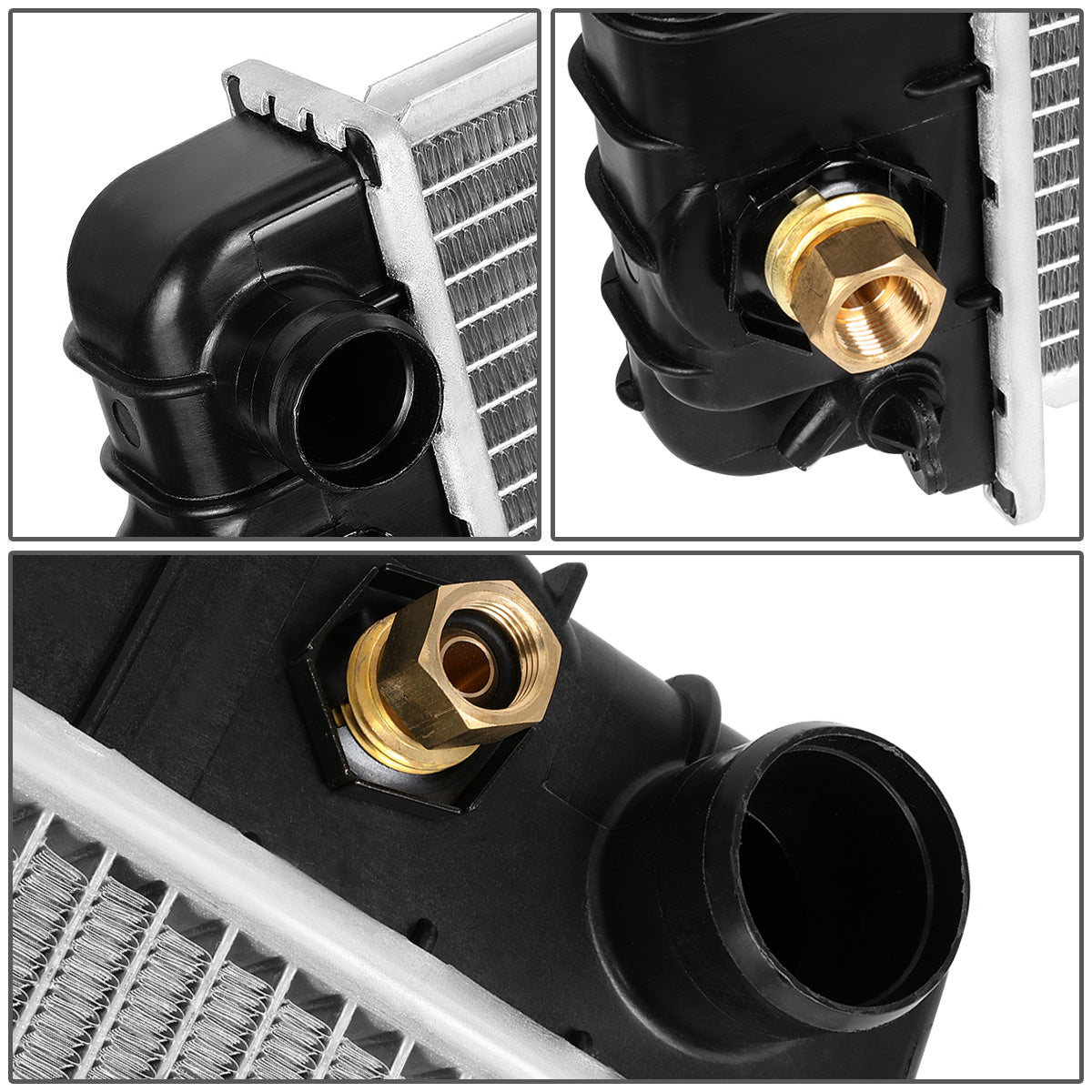 RADIADOR RADIATOR - OEM - 96-99 CHEVY C/K 1500 4.3 5.0 / 96-98 CHEVY C/K 2500 5.0 / 96-99 GMC C/K 1500 4.3 5.0 / 96-98 GMC C/K 2500 5.0 - FITS AUTOMATIC TRANSMISSION MODELS WITH OIL COOLERS - DPI 1790