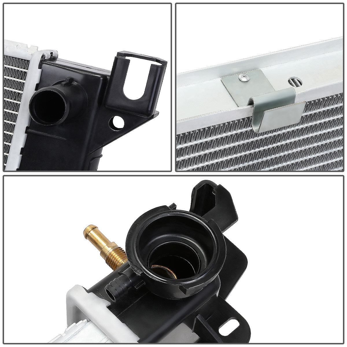 RADIADOR RADIATOR - OEM - 96-00 CHRYSLER GRAND VOYAGER / 96-00 CHRYSLER TOWN & COUNTRY / 96-00 CHRYSLER VOYAGER / 96-00 DODGE CARAVAN / 96-00 DODGE GRAND CARAVAN / 96-00 PLYMOUTH GRAND VOYAGER / 96-00 PLYMOUTH VOYAGER - FITS AUTOMATIC MODELS WITHOUT OIL