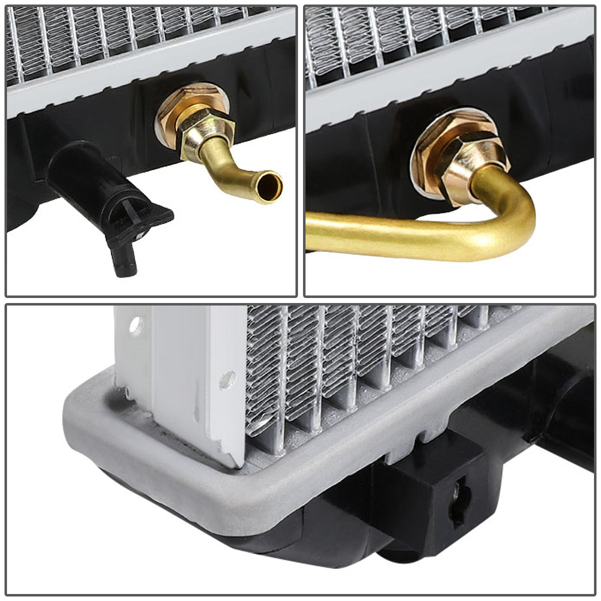 RADIADOR RADIATOR - OEM - 96-97 TOYOTA RAV4 - FITS AUTOMATIC & MANUAL TRANSMISSION MODELS - DPI-1859