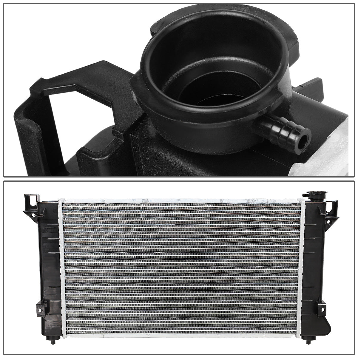 RADIADOR RADIATOR - OEM - 95-02 CHRYSLER GRAND VOYAGER AT / 96-00 CHRYSLER TOWN & COUNTRY AT / 96-00 CHRYSLER VOYAGER AT / 96-00 DODGE CARAVAN AT / 96-00 DODGE GRAND CARAVAN AT / 96-00 PLYMOUTH GRAND VOYAGER AT / 96-00 PLYMOUTH VOYAGER AT - DPI-1862