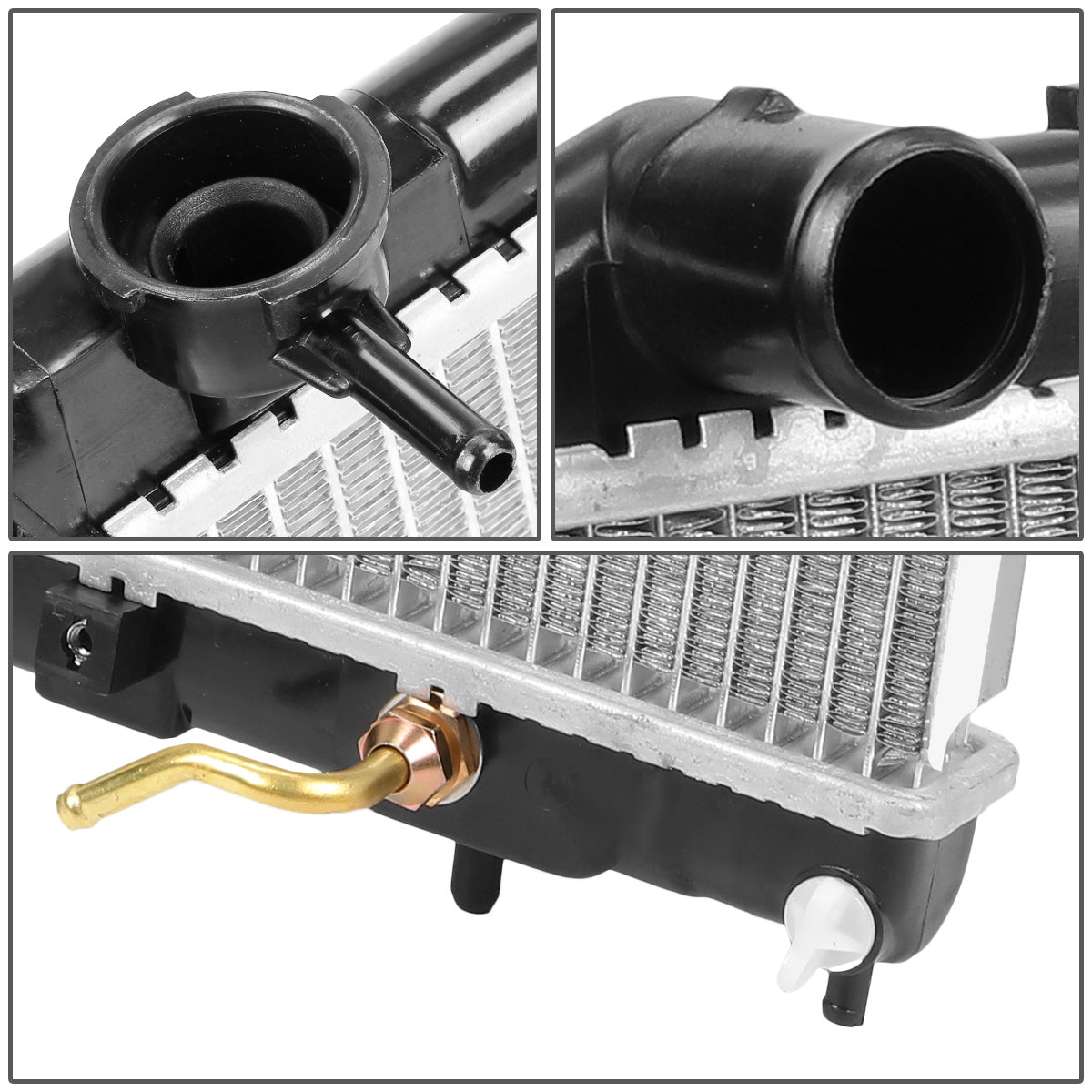 RADIADOR RADIATOR - OEM - 97-02 MITSUBISHI MIRAGE - DPI-1907