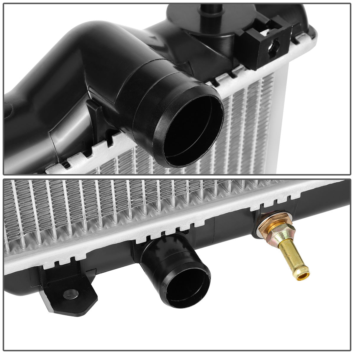 RADIADOR RADIATOR - OEM - 97-01 TOYOTA CAMRY 3.0 / 99-01 TOYOTA SOLARA 3.0 / 97-01 LEXUS ES300 3.0 - FITS AUTOMATIC & MANUAL TRANSMISSION MODELS - DPI-1910