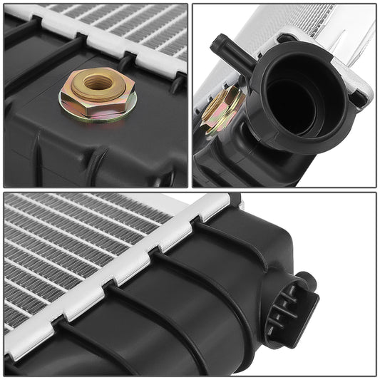 RADIADOR RADIATOR - OEM - 87-93 CHEVROLET LLV / 85-88 CHEVROLET S10 BLAZER / 85-93 CHEVROLET S10 PICKUP / 85-88 GMC S15 JIMMY / 85-90 GMC S15 PICKUP / 91-93 GMC SONOMA -DPI-206