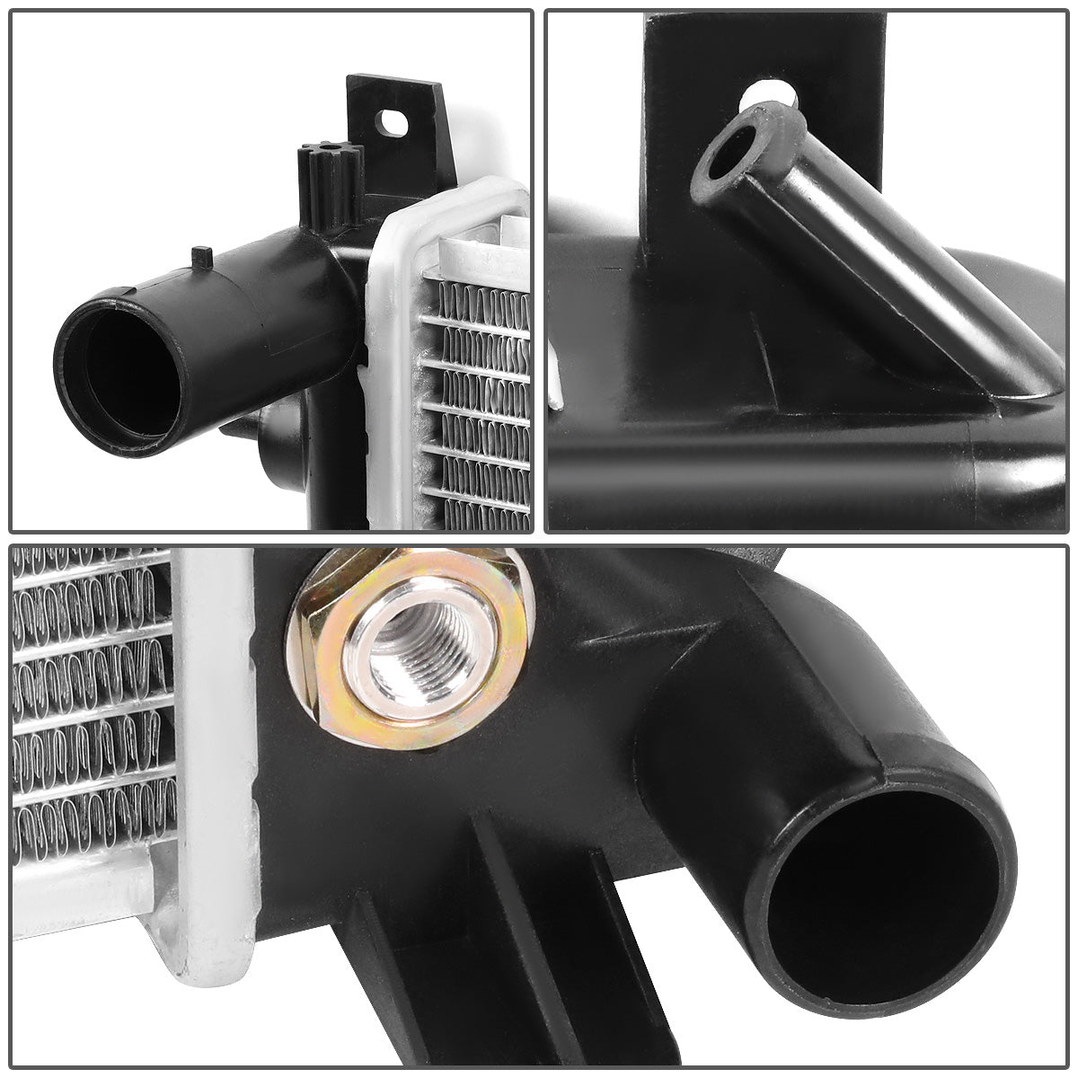 RADIADOR RADIATOR - OEM - 99-02 SAAB 93 2.0L, 2.3L / 91-98 SAAB 900 2.1L, 2.3L, 2.5L - FITS AUTOMATIC TRANSMISSION MODELS - DPI-2080