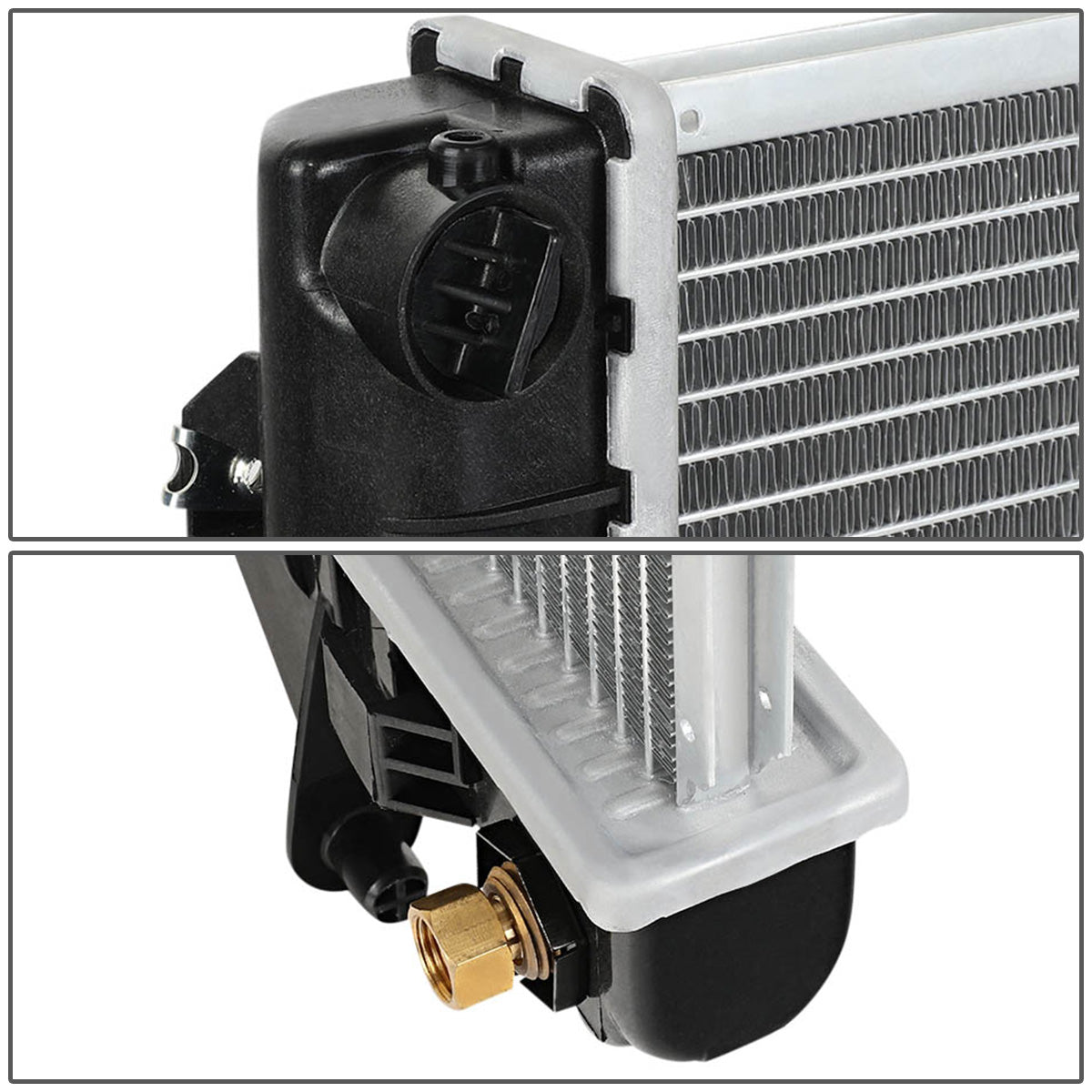 RADIADOR RADIATOR - OEM - 94-02 SATURN SC1 SC2 / 94-02 SATURN SL1 SL2 SL / 94-01 SATURN SW1 SW2 - FITS AUTOMATIC TRANSMISSION MODELS - DPI-2191