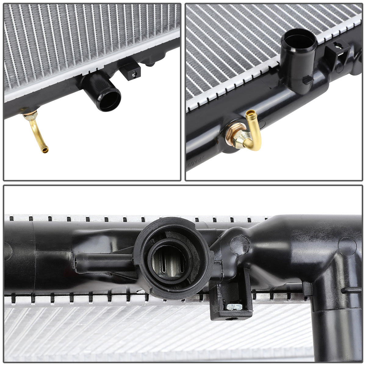 RADIADOR RADIATOR - OEM - 98-02 TOYOTA COROLLA / 98-02 CHEVY PRIZM - FITS AUTOMATIC TRANSMISSION MODELS - DPI-2198