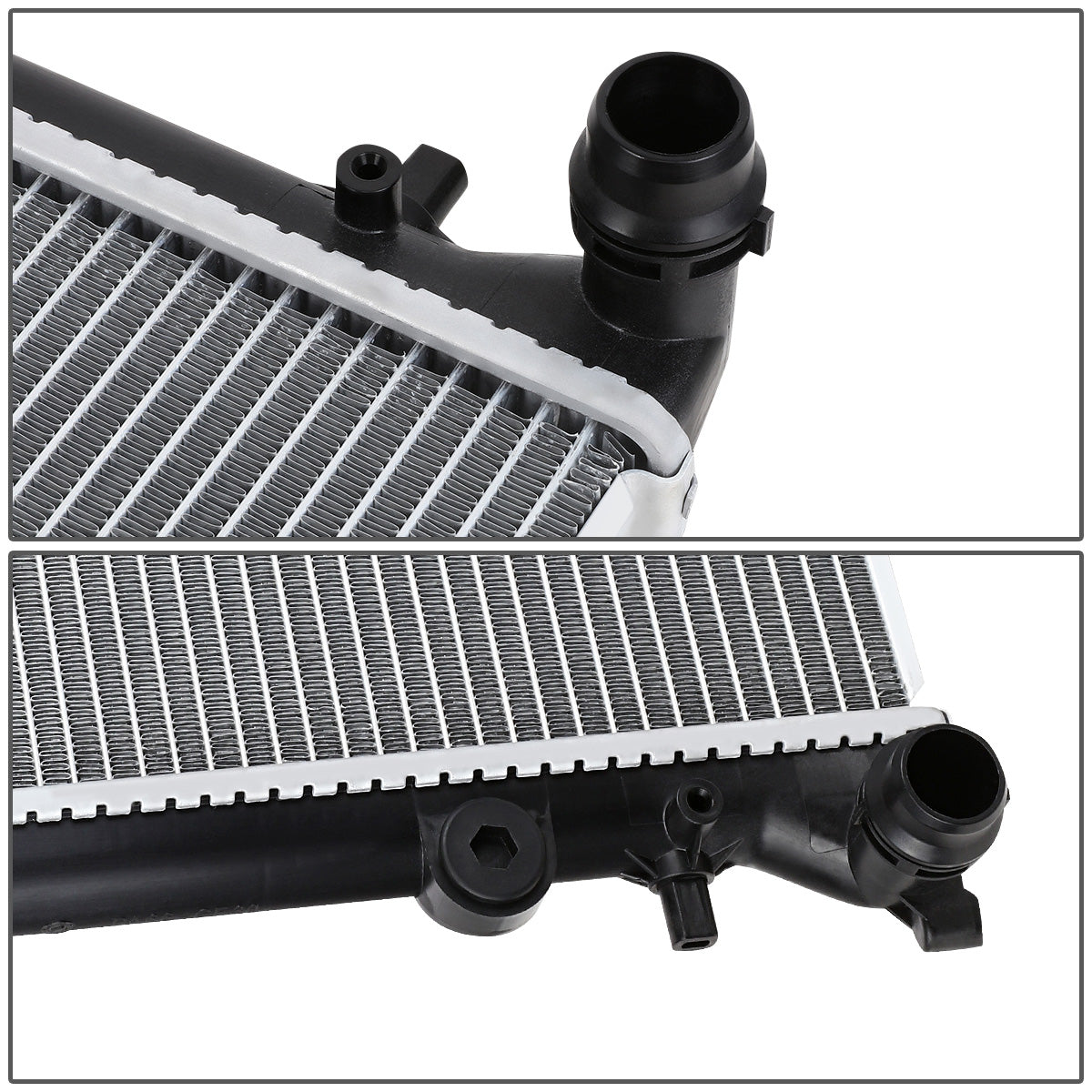 RADIADOR RADIATOR - OEM - 00-06 AUDI TT / 99-07 VOLKSWAGEN GOLF / 07-10 VOLKSWAGEN GOLF CITY / 2006 VOLKSWAGEN GTI / 99-06 VOLKSWAGEN JETTA / 07-09 VOLKSWAGEN JETTA CITY - FITS AUTO & MANUAL MODELS - DPI-2265