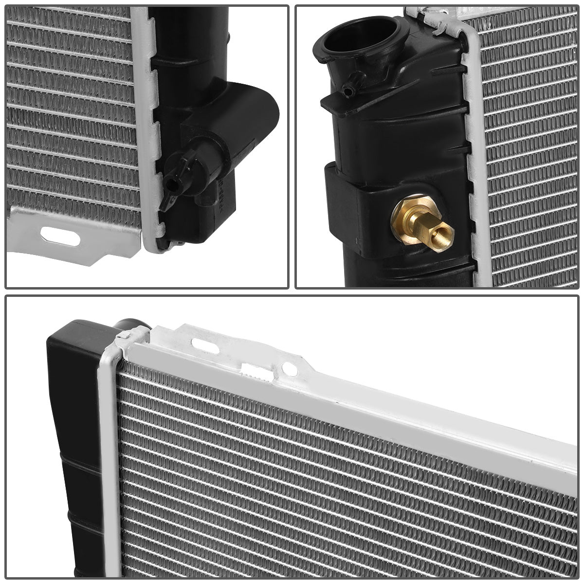RADIADOR RADIATOR - OEM - 87-91 FORD COUNTRY SQUIRE / 87-91 FORD LTD CROWN VICTORIA / 86-90 LINCOLN TOWN CAR / 87-91 MERCURY COLONY PARK / 86-91 MERCURY GRAND MARQUIS - 5.0L 5.8L V8 - FITS AUTOMATIC TRANSMISSION MODELS - DPI-227