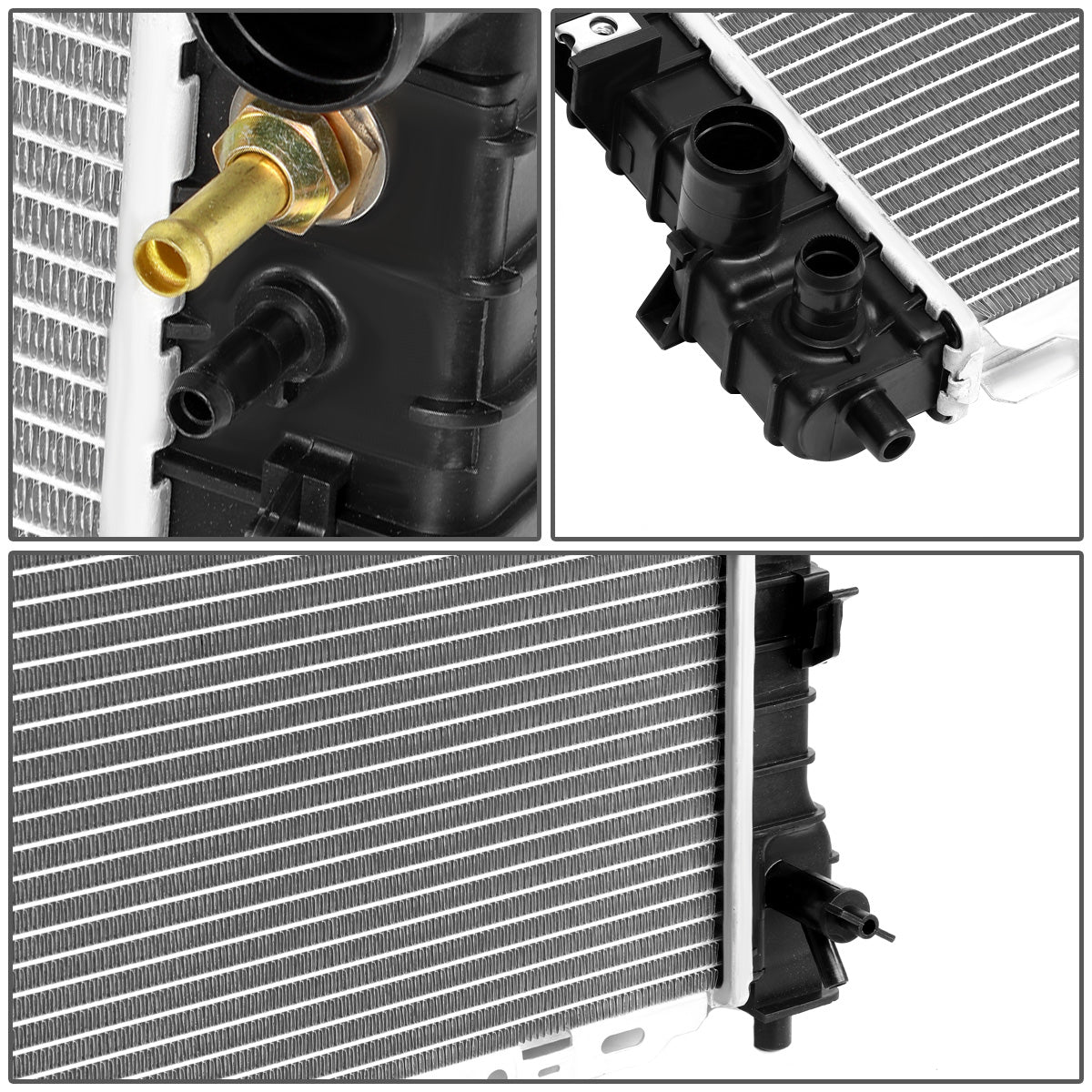 RADIADOR RADIATOR - OEM - 01-07 FORD ESCAPE V6 3.0L / 01-06 MAZDA TRIBUTE V6 3.0L / 05-07 MERCURY MARINER V6 3.0L - FITS AUTOMATIC & MANUAL TRANSMISSION MODELS - DPI 2307