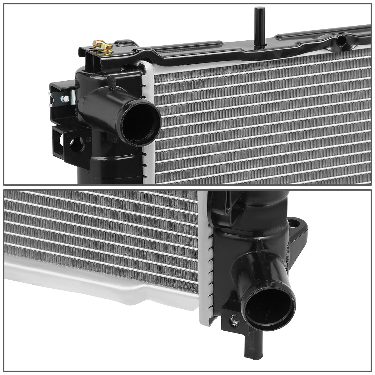 RADIADOR RADIATOR - OEM - 01-03 CHRYSLER VOYAGER / 01-04 DODGE CARAVAN - 2.4L - FITS AUTOMATIC TRANSMISSION MODELS - DPI-2312