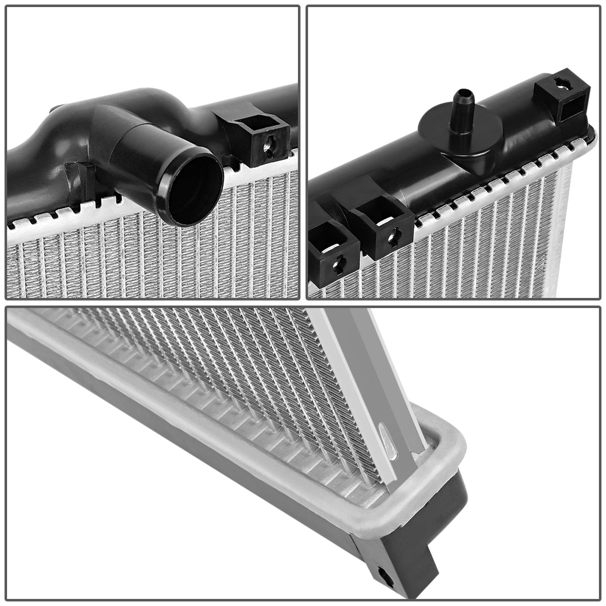 RADIADOR RADIATOR - OEM - 00-04 DODGE NEON 2.0 / 00-01 PLYMOUTH NEON 2.0 - FITS MODELS WITH AUTOMATIC TRANSMISSIONS - ONLY FITS MODELS WITH 1-1/4" RADIATOR INLET OUTLETS - DPI 2362