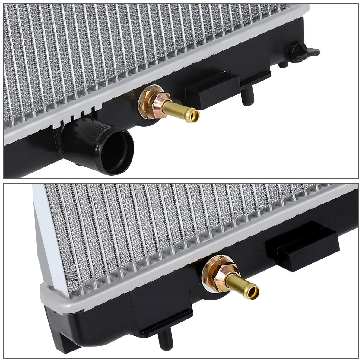 RADIADOR RADIATOR - OEM - 00-04 DODGE NEON 2.0 / 00-01 PLYMOUTH NEON 2.0 - FITS MODELS WITH AUTOMATIC TRANSMISSIONS - ONLY FITS MODELS WITH 1-1/4" RADIATOR INLET OUTLETS - DPI 2362