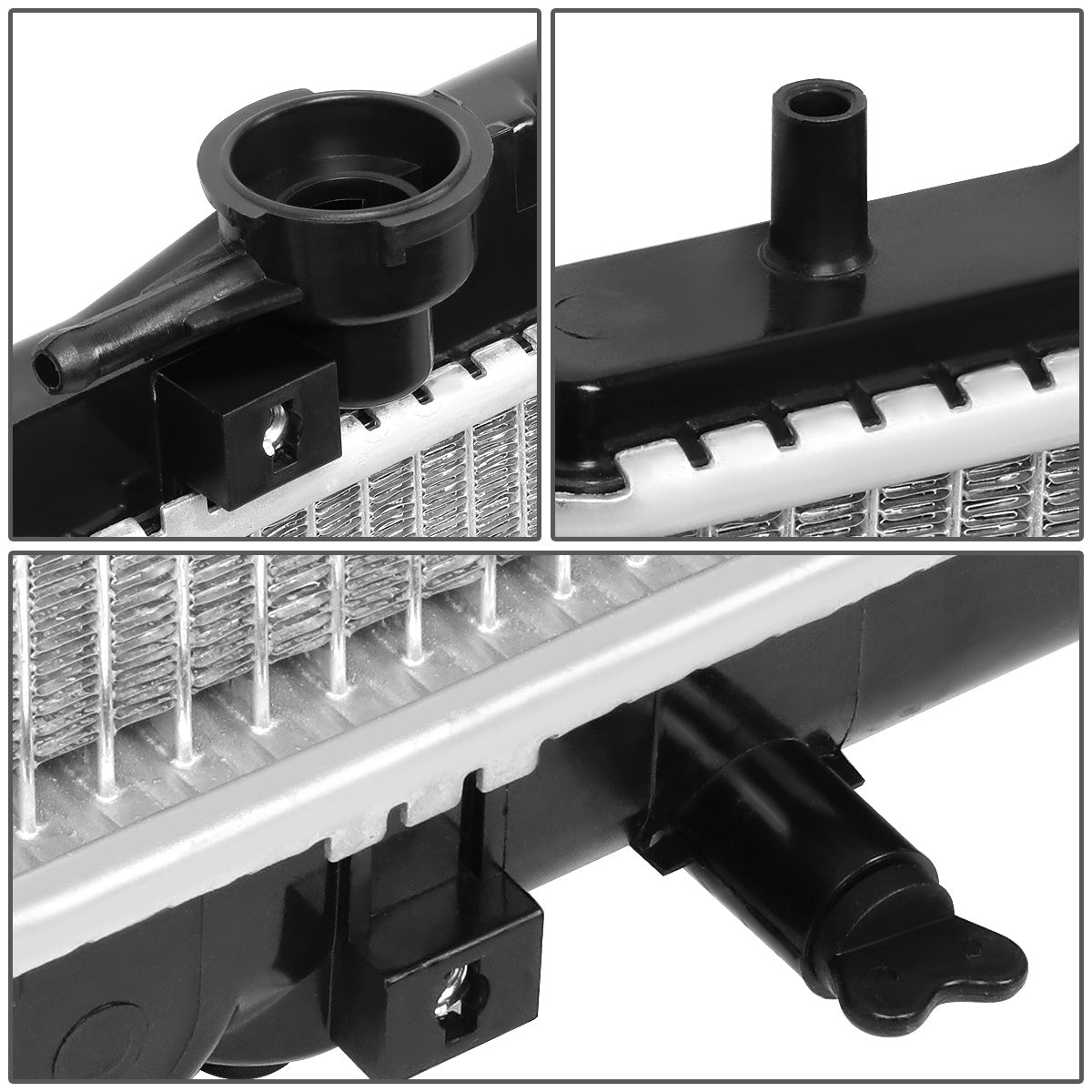 RADIADOR RADIATOR - OEM - 01-03 ACURA CL V6 / 02-03 ACURA TL V6 - FOR MODELS WITH SENSOR HOLE - FOR AUTOMATIC TRANSMISSION MODELS - DPI-2375