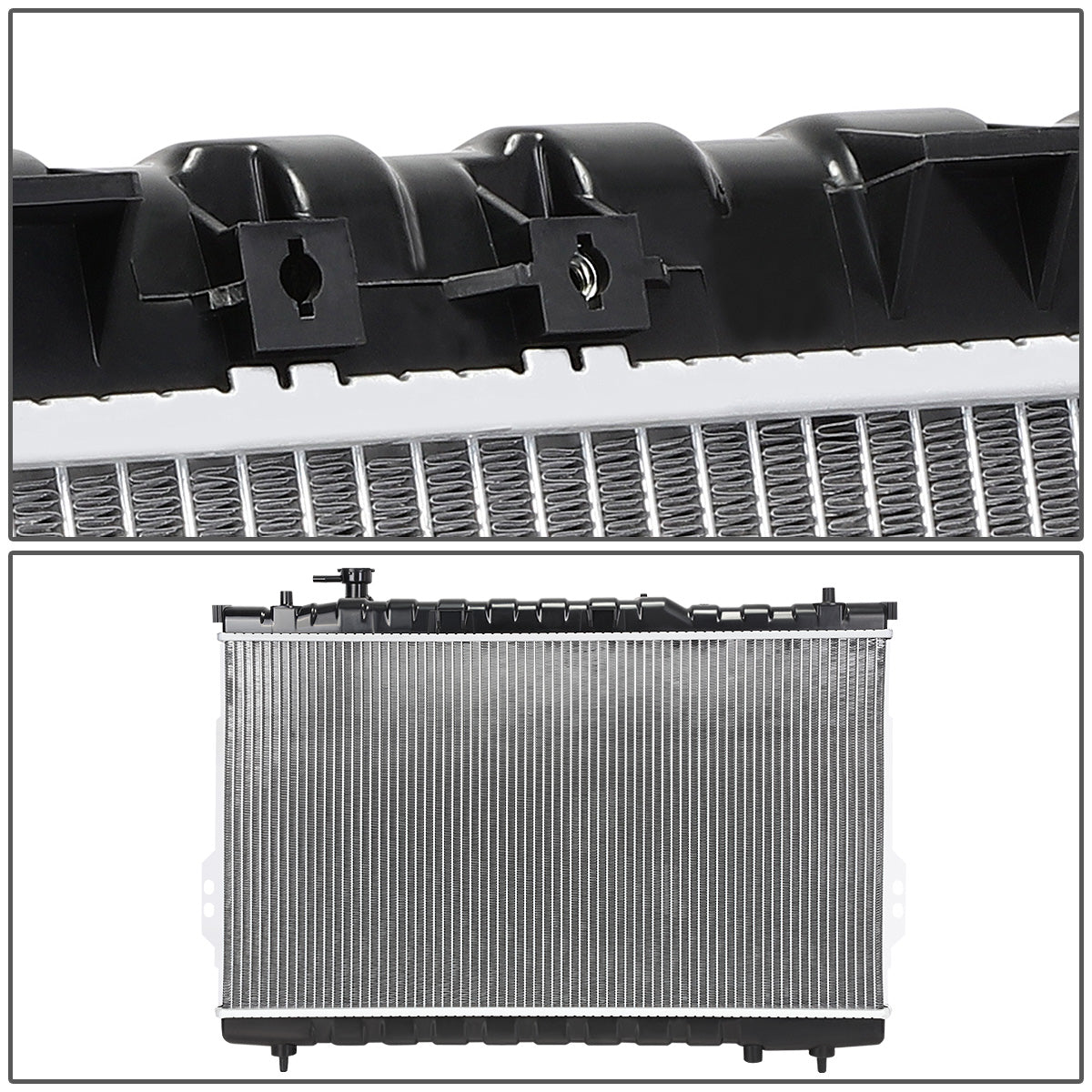 RADIADOR RADIATOR - OEM - 01-06 HYUNDAI SANTA FE - FITS MODELS WITH 2.4 2.7 3.5 LITER ENGINES - FITS AUTOMATIC OR MANUAL TRANSMISSION MODELS - DPI 2389