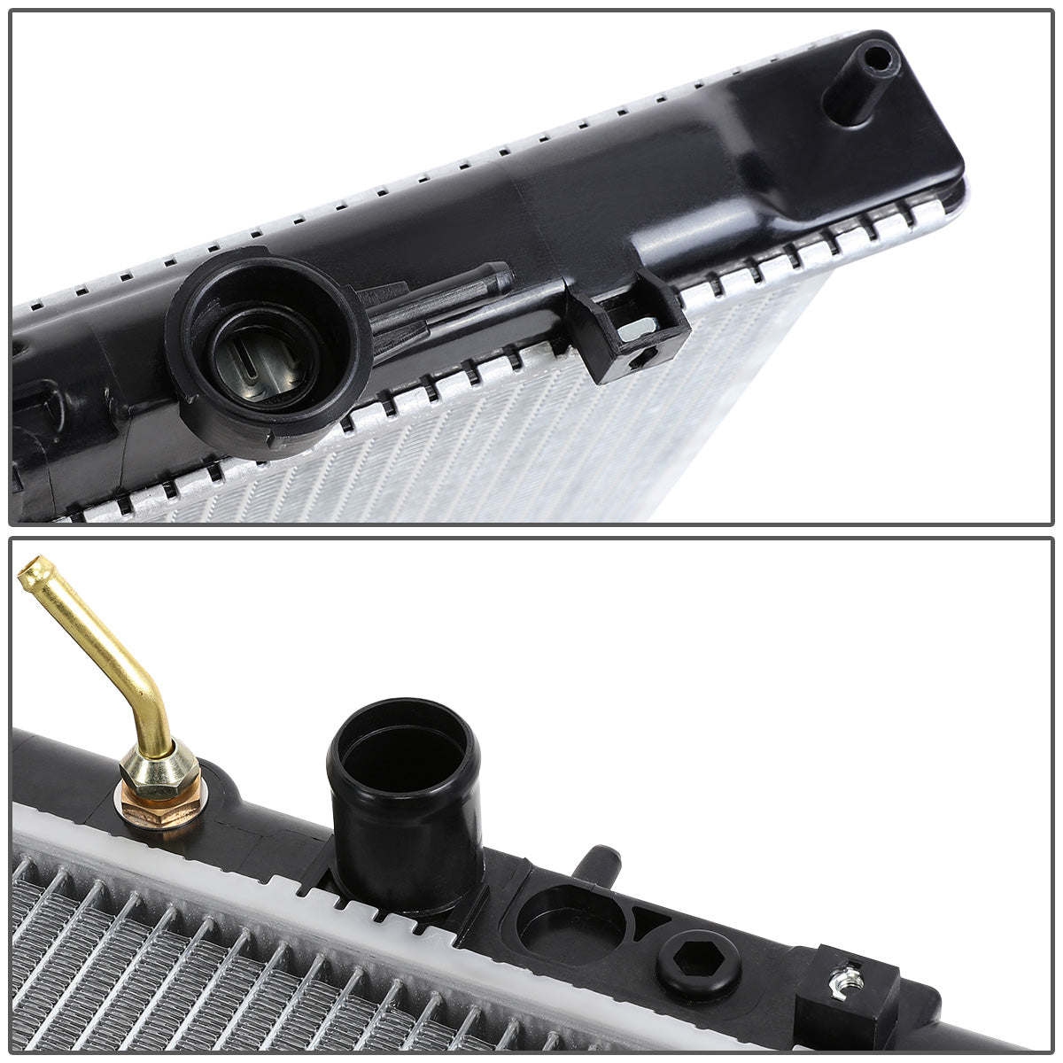 RADIADOR RADIATOR - OEM - 01-05 CHRYSLER SEBRING L4 AT / 01-05 DODGE STRATUS L4 AT / 00-05 MITSUBISHI ECLIPSE L4 AT - DPI-2405