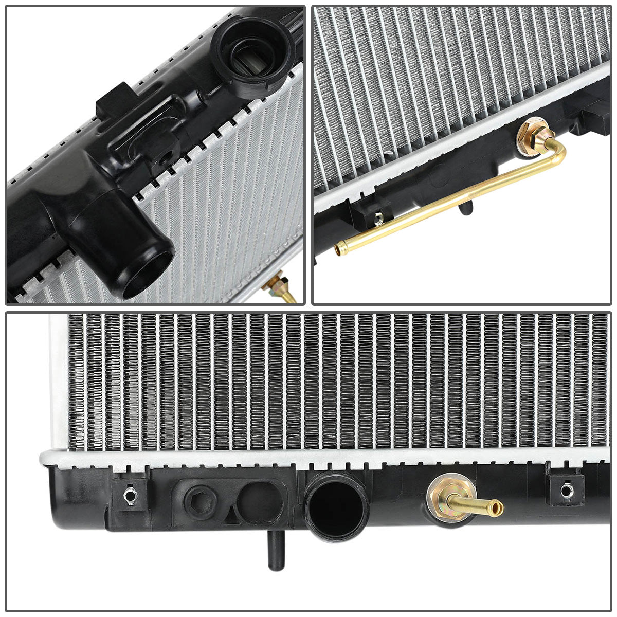 RADIADOR RADIATOR - OEM - 01-05 CHRYSLER SEBRING V6 AT / 01-05 DODGE STRATUS V6 AT / 00-05 MITSUBISHI ECLIPSE V6 AT - DPI-2410