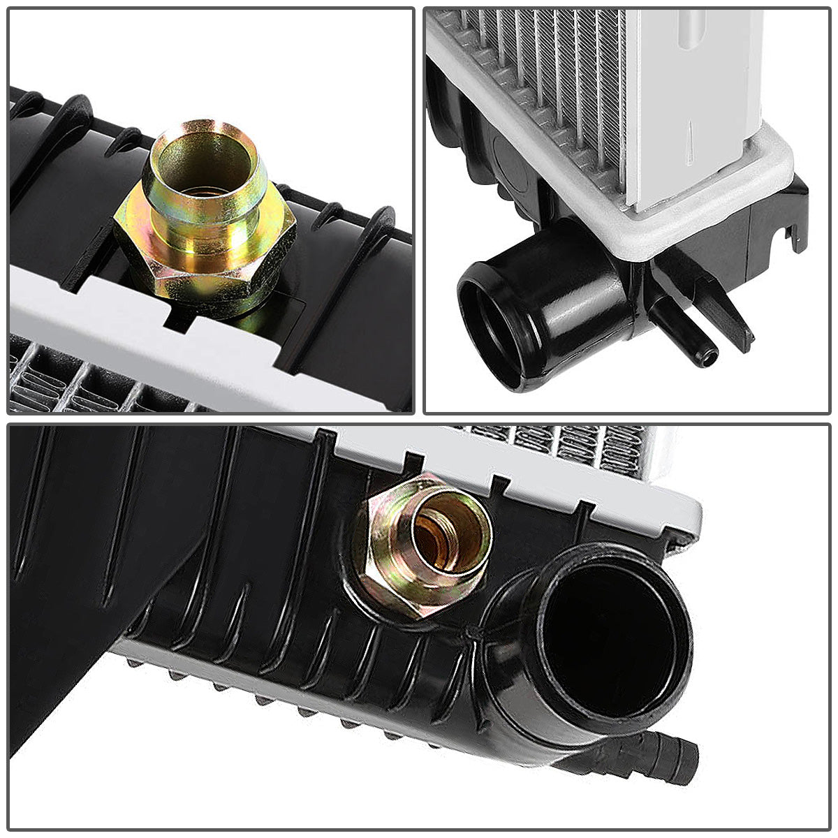 RADIADOR RADIATOR - OEM - 99-04 VOLVO C70 2.3 2.4 / 99-00 VOLVO S70 2.3 2.4 / 99-00 VOLVO V70 2.3 2.4 - DPI - 2424
