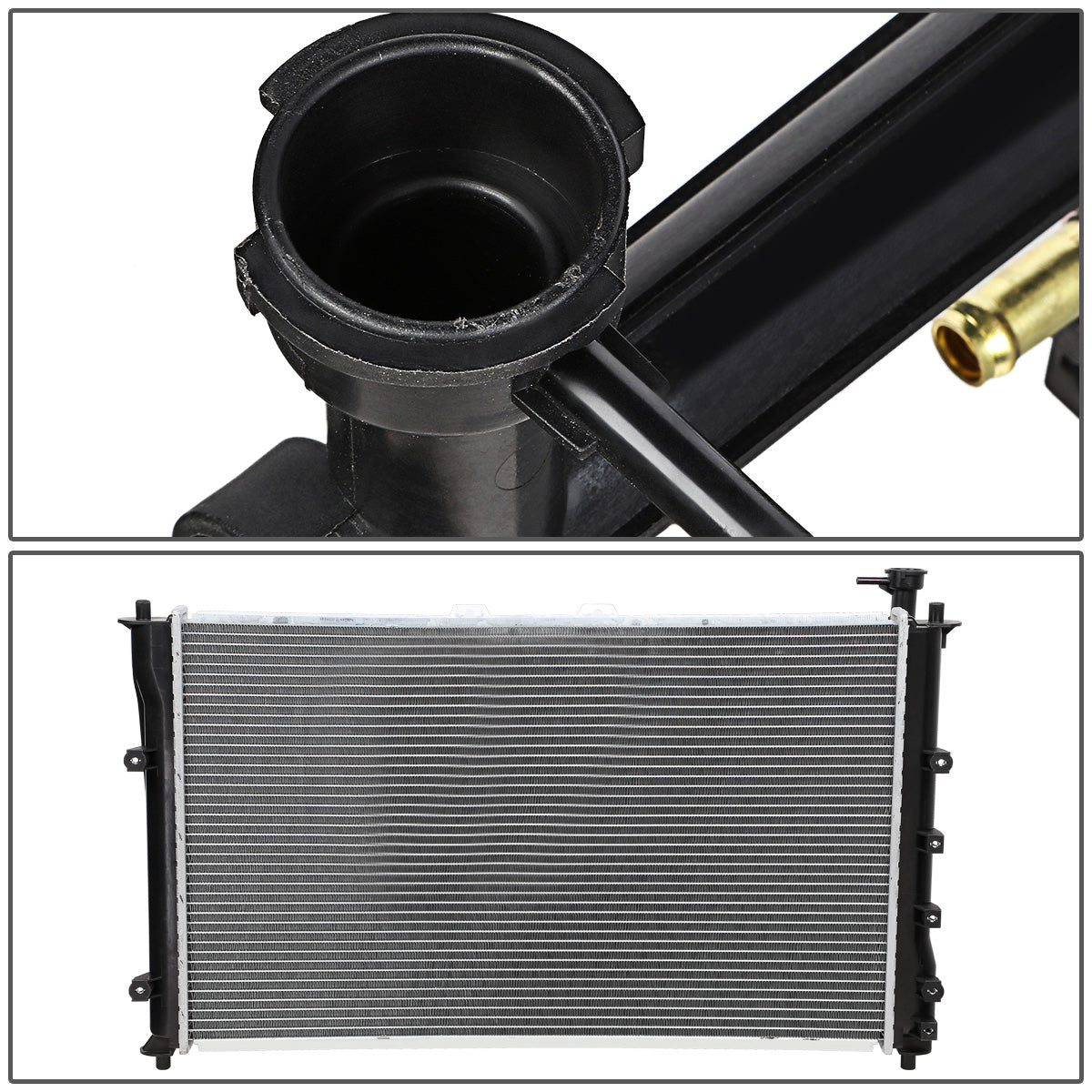 RADIADOR RADIATOR - OEM - 02-05 KIA SEDONA 3.5L V6 AT - DPI-2442