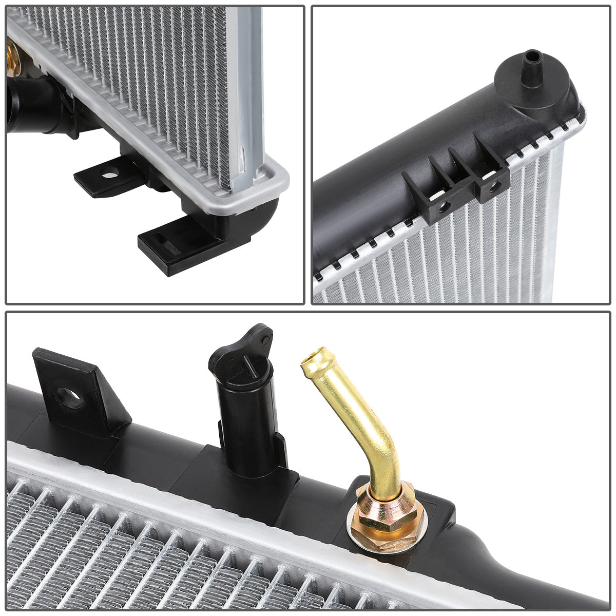RADIADOR RADIATOR - OEM - 02-06 HONDA CR-V AT / 03-06 HONDA ELEMENT - DPI-2443