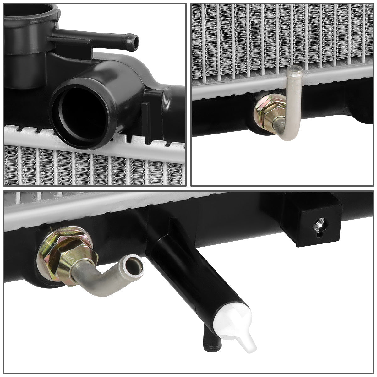 RADIADOR RADIATOR - OEM - 01-03 TOYOTA HIGHLANDER - 3.0L V6 WITHOUT TOW PACKAGE - FITS AUTOMATIC TRANSMISSION MODELS - DPI-2452
