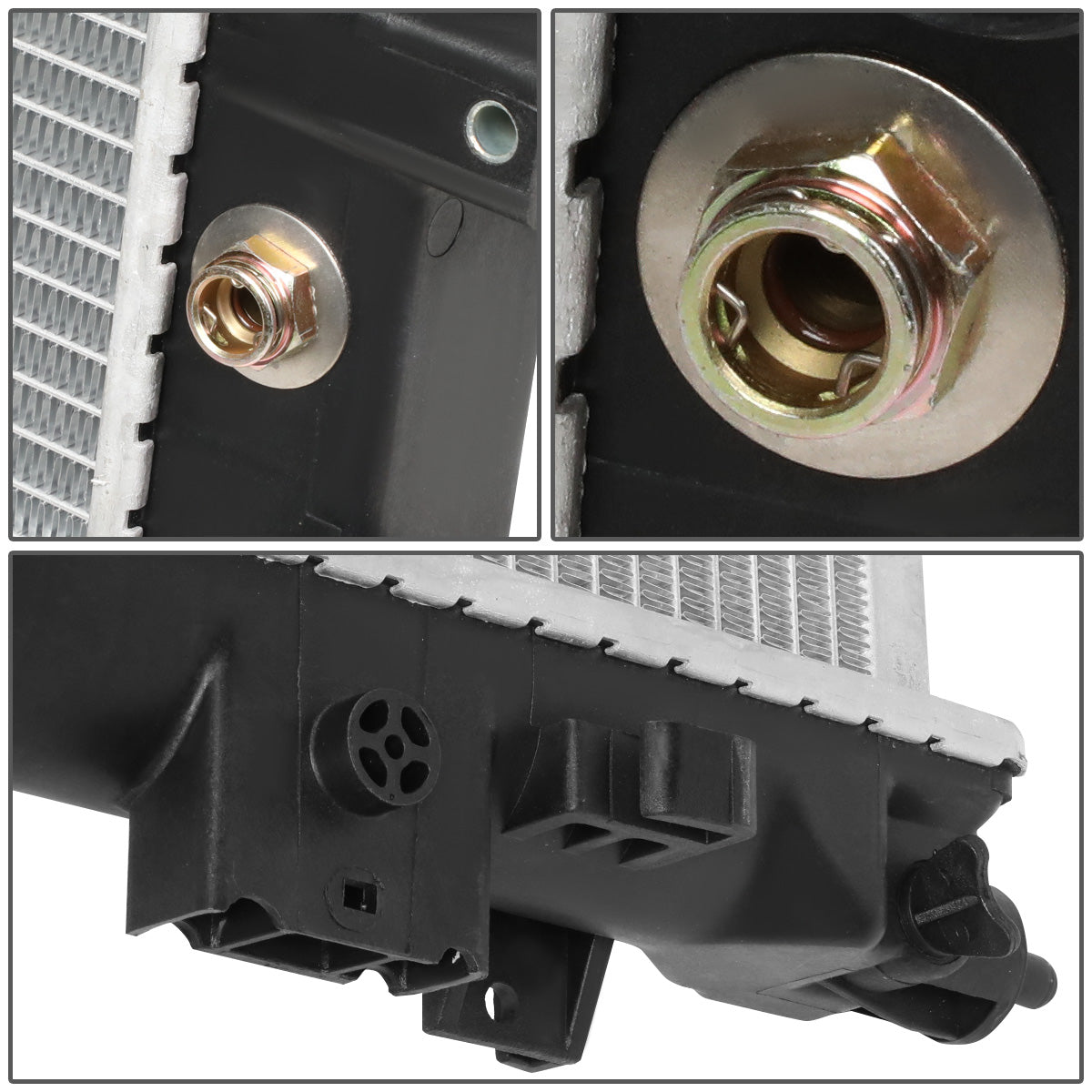 RADIADOR RADIATOR - OEM - 02-07 BUICK RENDEZVOUS / 05-06 BUICK TERRAZA / 05-06 CHEVROLET UPLANDER / 01-05 CHEVROLET VENTURE / 01-04 OLDSMOBILE SILHOUETTE / 01-05 PONTIAC AZTEK / 01-06 PONTIAC MONTANA / 05-06 SATURN RELAY - FITS AUTOMATIC TRANSMISSION