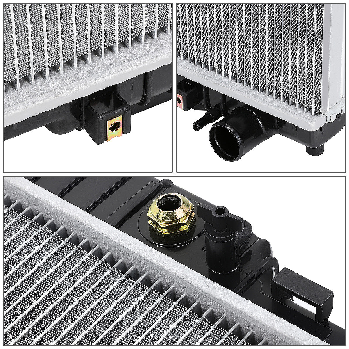 RADIADOR RADIATOR - OEM - 03-05 FORD EXCURSION 6.0 DIESEL / 03-04 FORD F-250 F-350 F-450 F-550 SUPER DUTY 6.0 DIESEL - FITS AUTOMATIC & MANUAL TRANSMISSION MODELS - DPI-2741