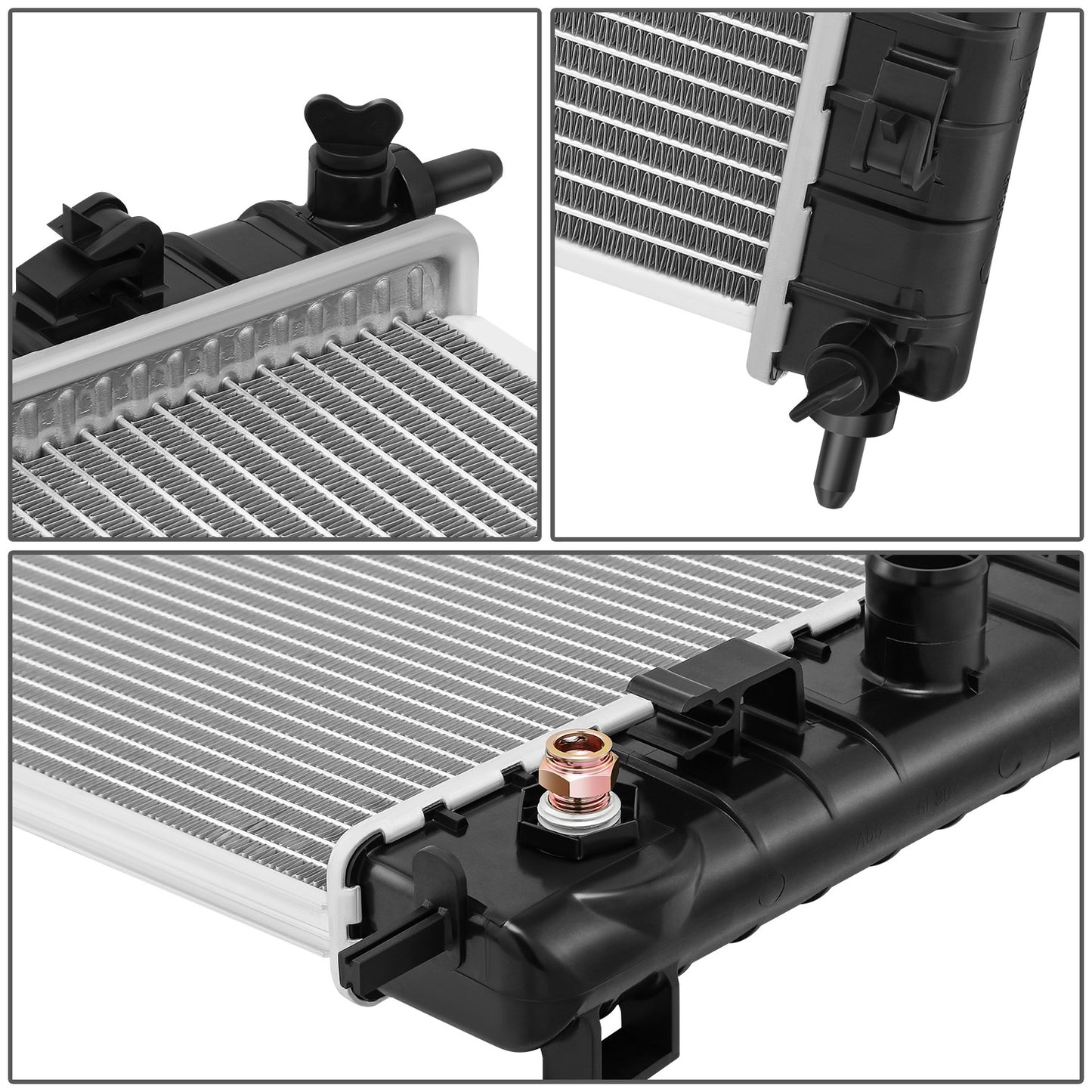 RADIADOR RADIATOR - OEM - CHEVROLET MALIBU 2004-2008 - WITH 2.2L ENGINE - DPI 2765