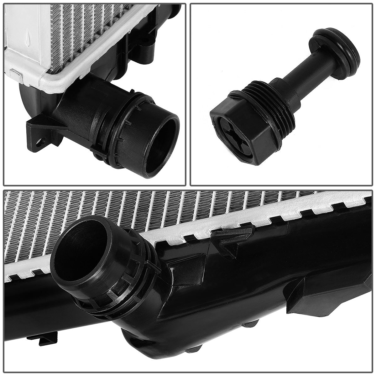 RADIADOR RADIATOR - OEM - 04-06 BMW X3 - FITS AUTOMATIC TRANSMISSION MODELS - DPI-2771