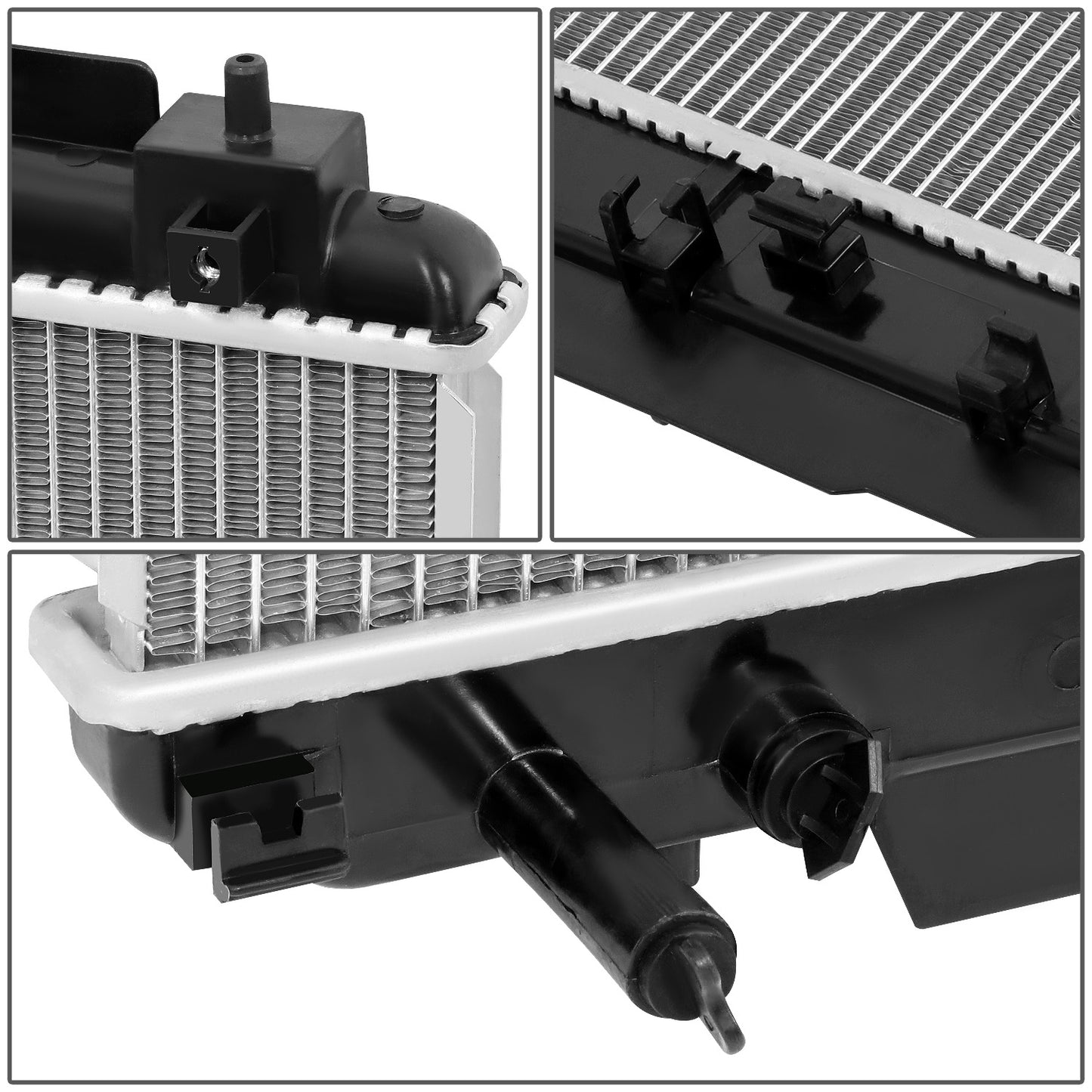 RADIADOR RADIATOR - OEM - 04-05 TOYOTA RAV4 - FITS 2.4L MODELS WITH AUTOMATIC / MANUAL TRANSMISSIONS