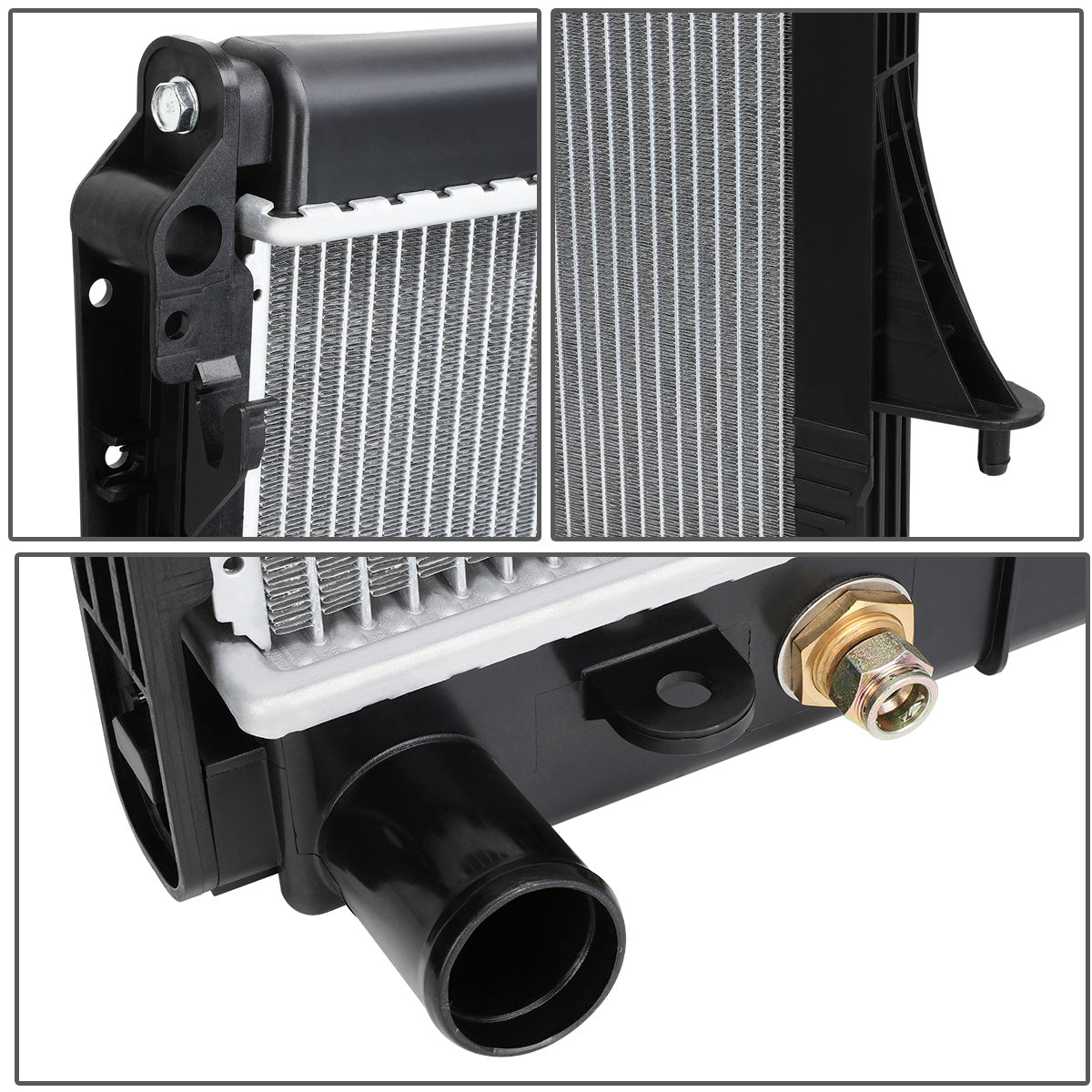 RADIADOR RADIATOR - OEM - 09-12 CHEVY COLORADO 5.3 / 09-12 GMC CANYON 5.3 / 06-10 HUMMER H3 3.5 3.7 / 09-10 HUMMER H3T 3.7 - FITS AUTOMATIC TRANSMISSION MODELS - DPI-2855
